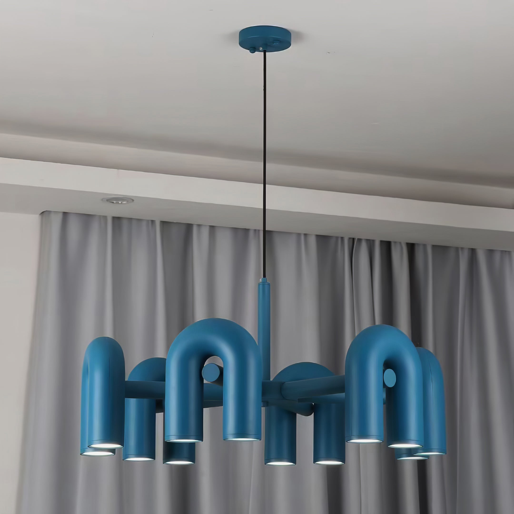 Modern Chandelier | U-Shape Ceiling Light Fixture