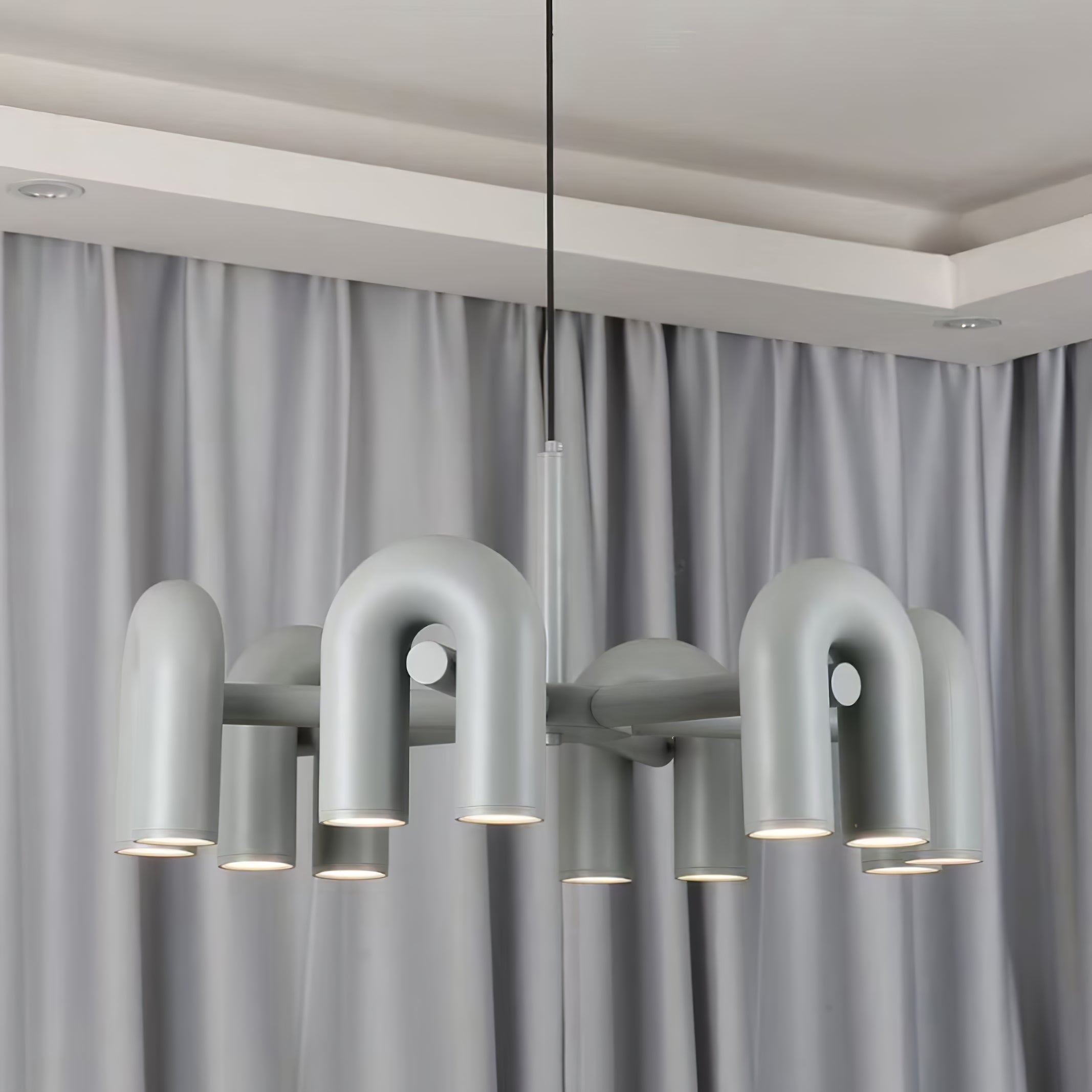 Modern Chandelier | U-Shape Ceiling Light Fixture