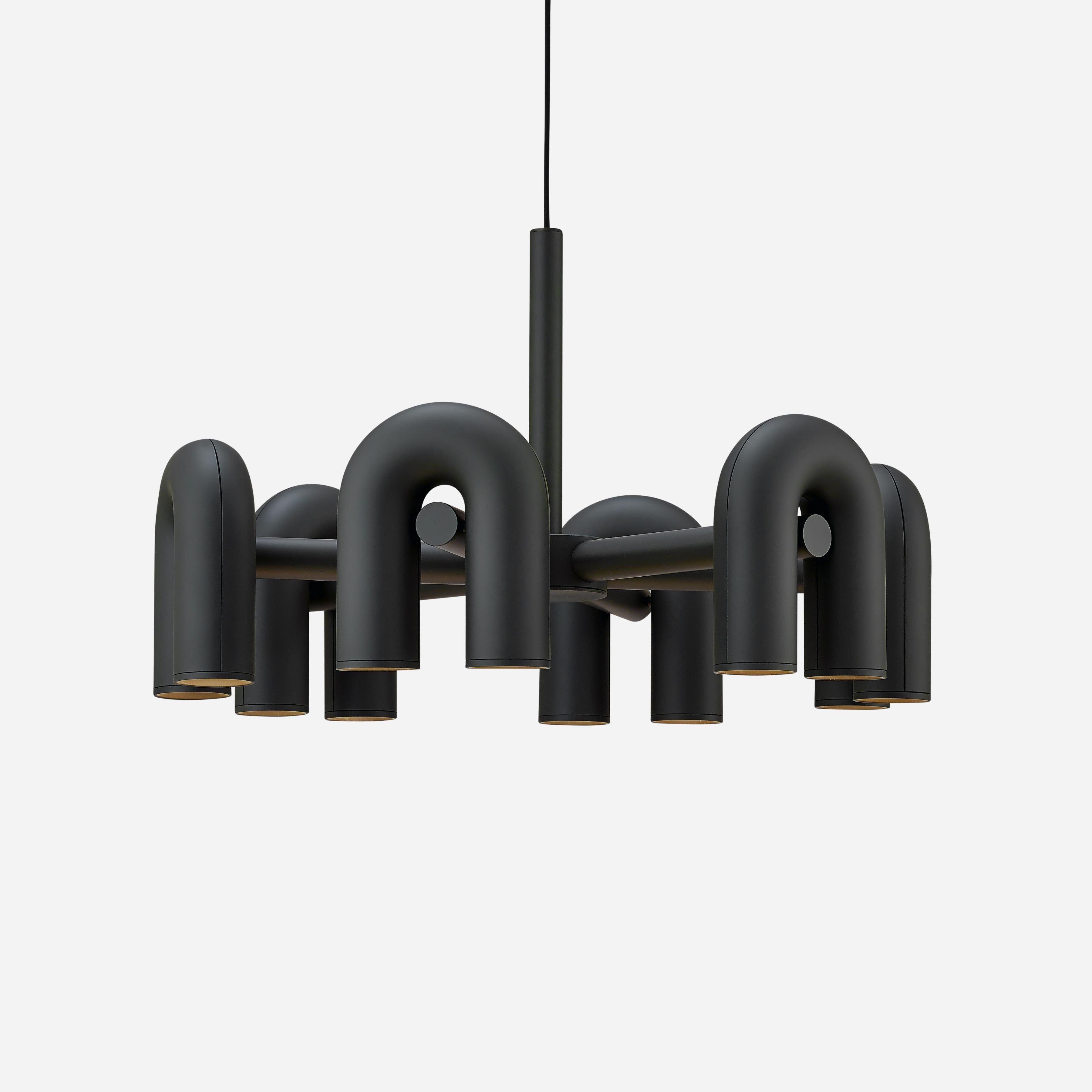 Modern Chandelier | U-Shape Ceiling Light Fixture