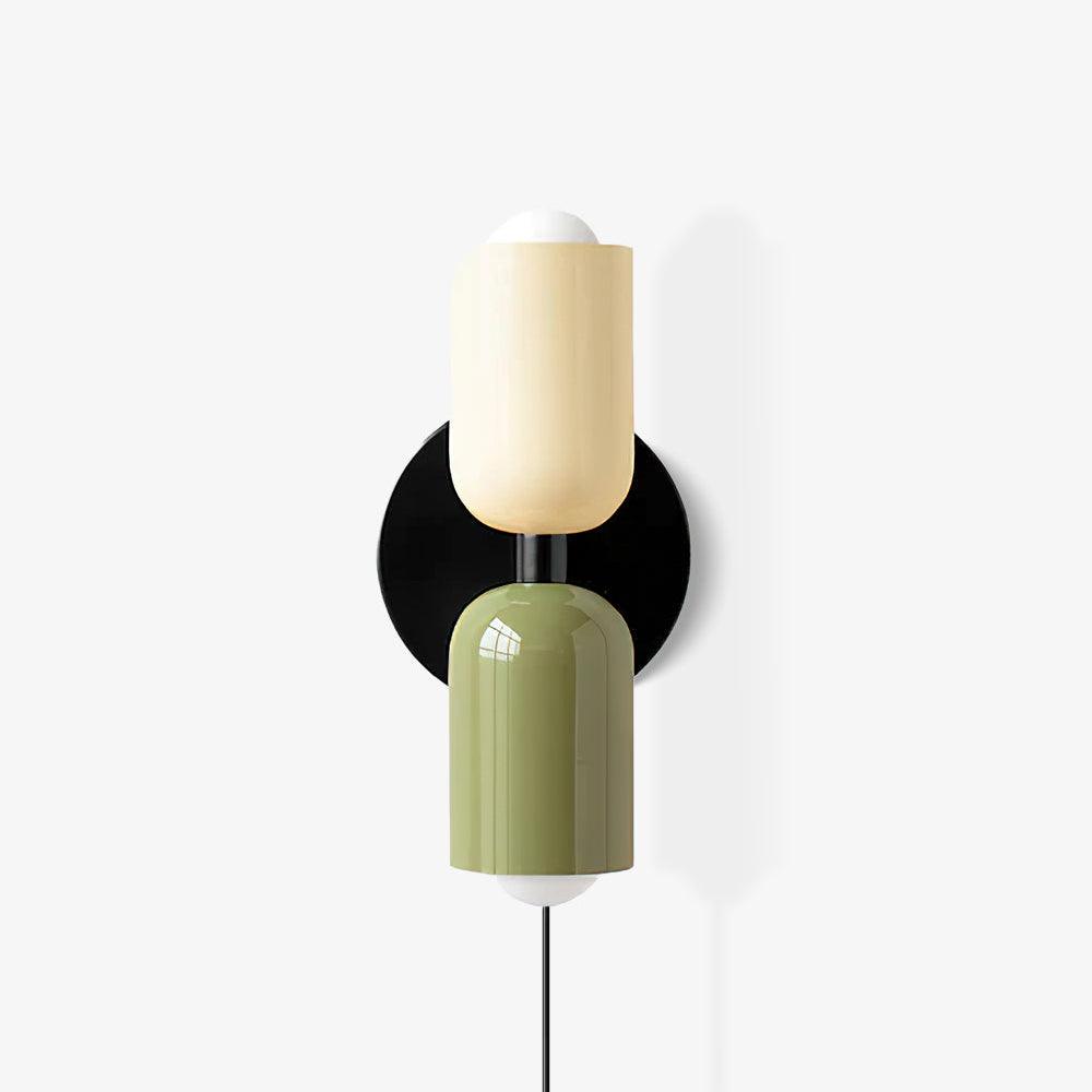 Wall Light Modern | Dual Cylinder Fixture