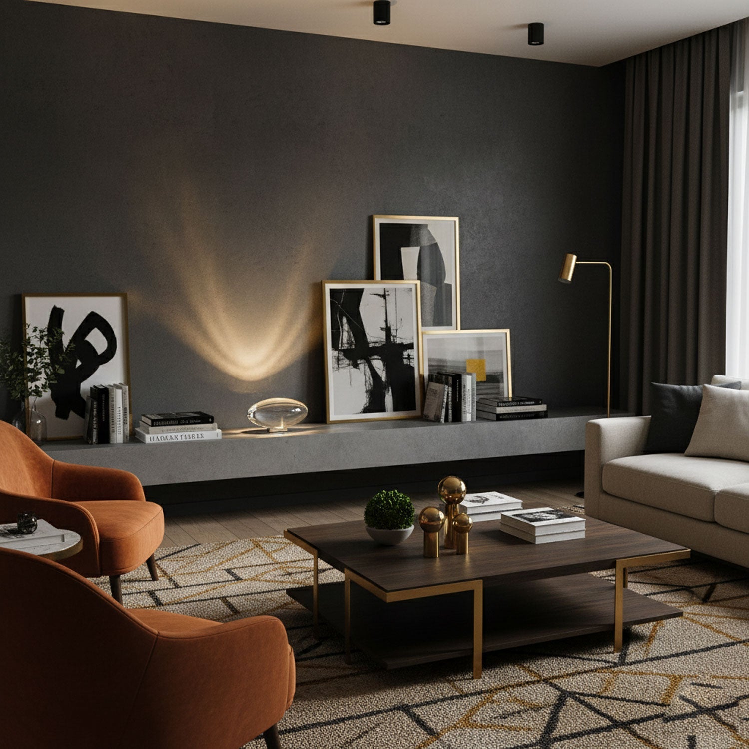 Table Lamp | Oval LED Lighting