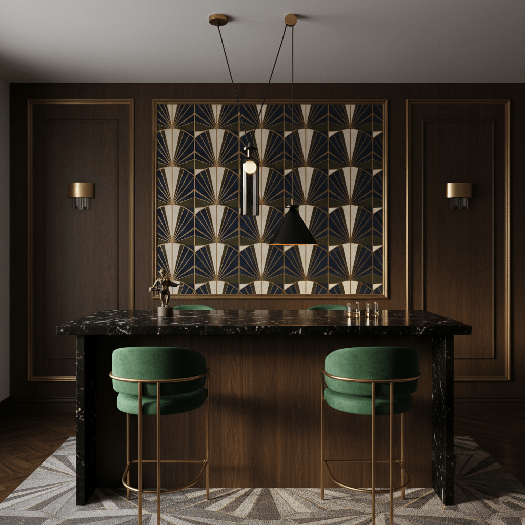 Geometric Shape Art Chandelier | Modern Multi-Pendant Light