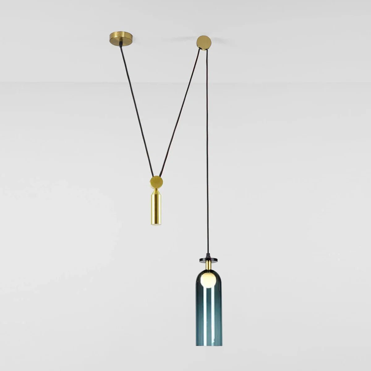 Geometric Shape Art Chandelier | Modern Multi-Pendant Light