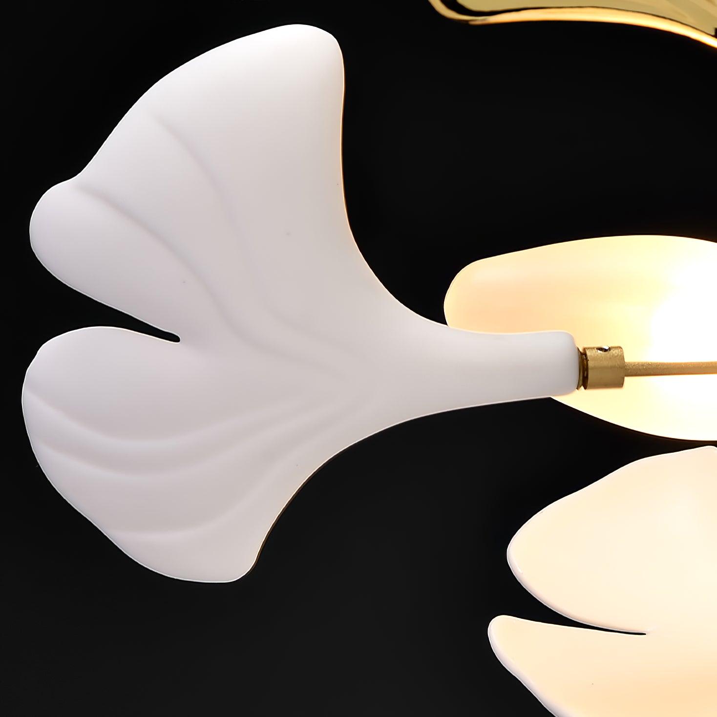 Chandelier Light | Ceiling Lamp with Leaf-Inspired Design