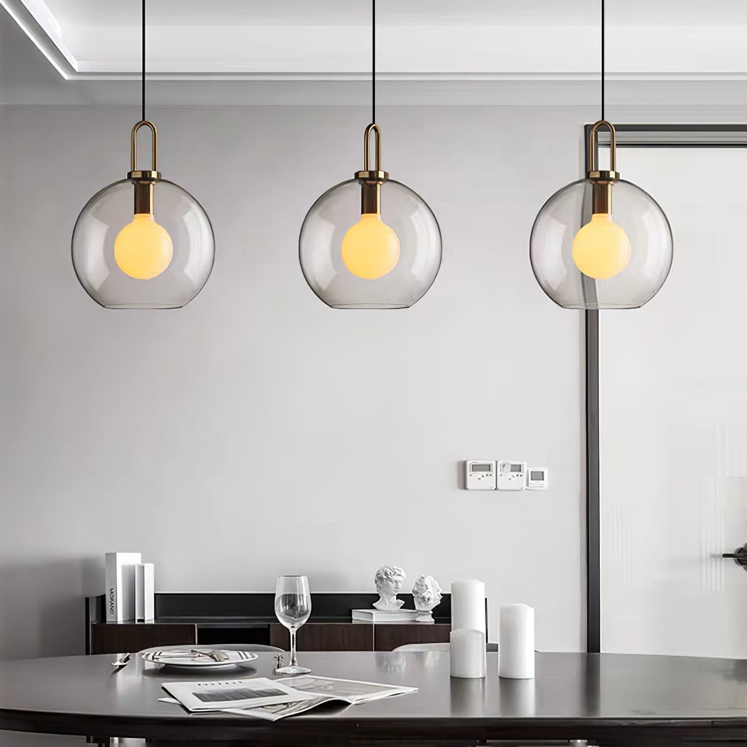 Pendant Light | Modern Globe Pendulum Lamp