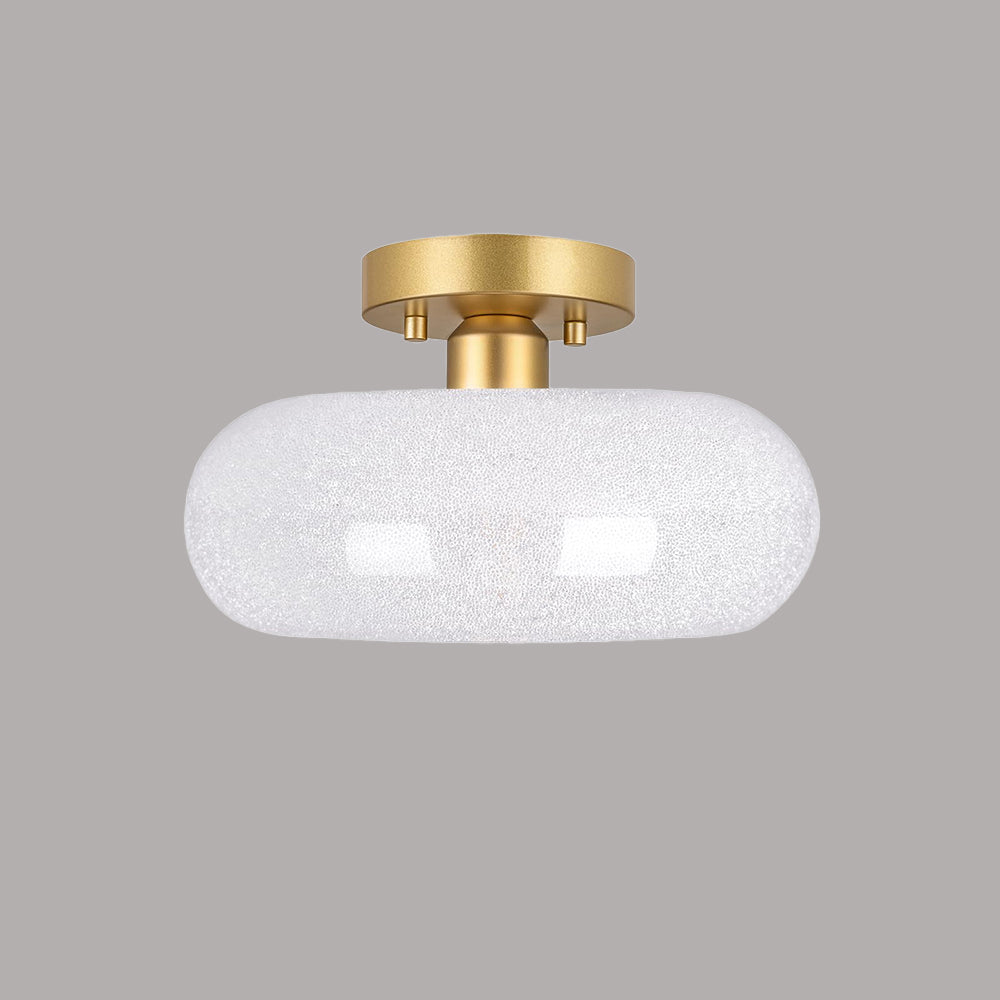 Ceiling Light | Modern Round Semi Flush Fixture