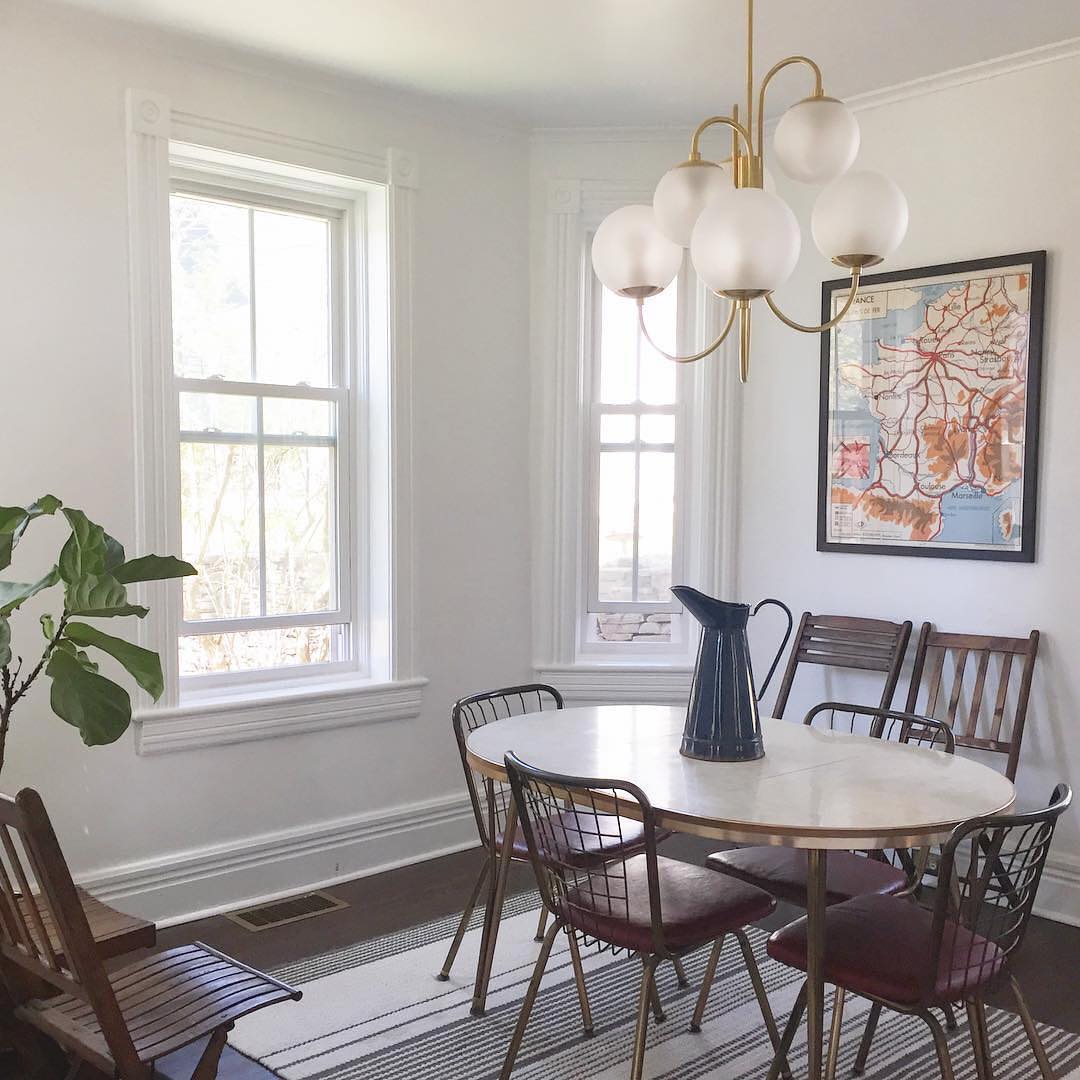 Chandelier Light Fixture | Ceiling Lamp with Gooseneck Design