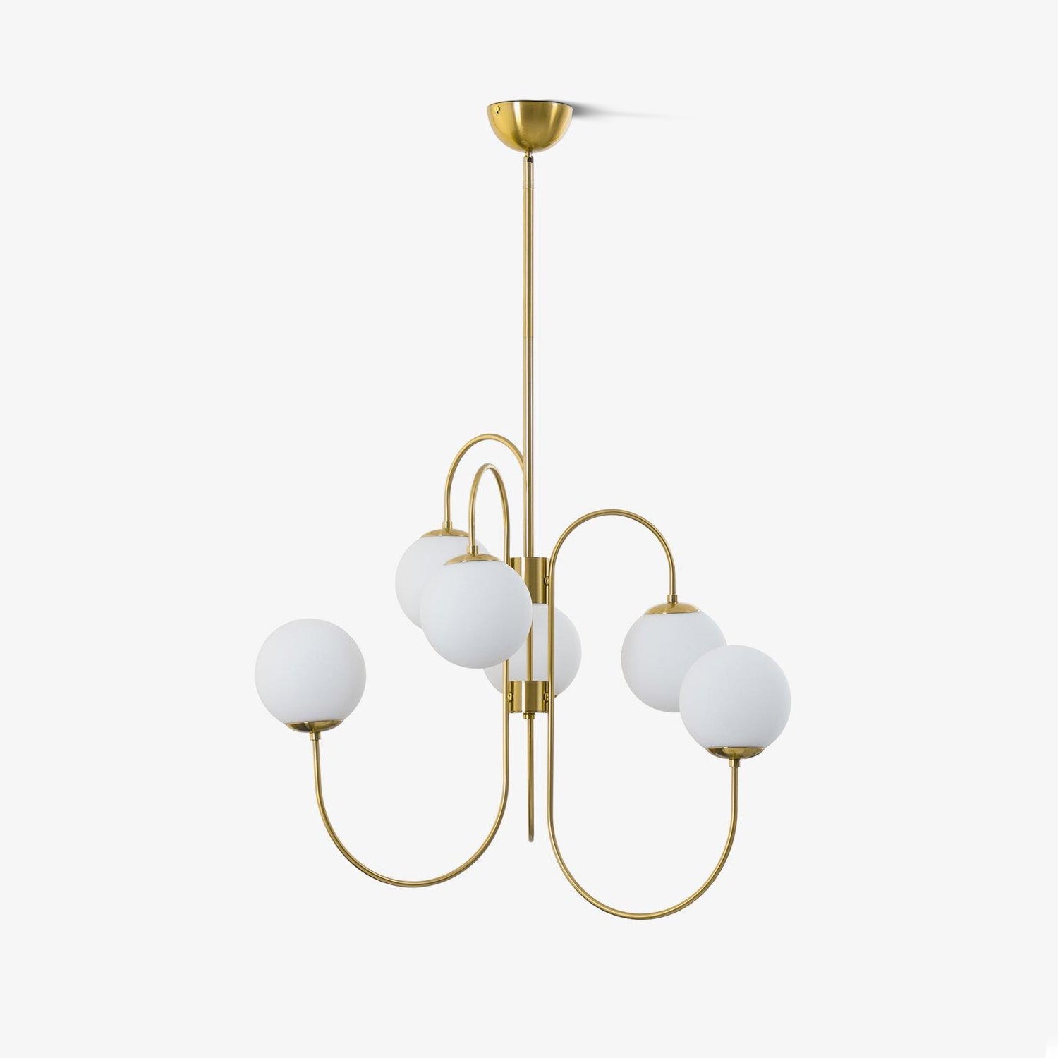 Chandelier Light Fixture | Ceiling Lamp with Gooseneck Design