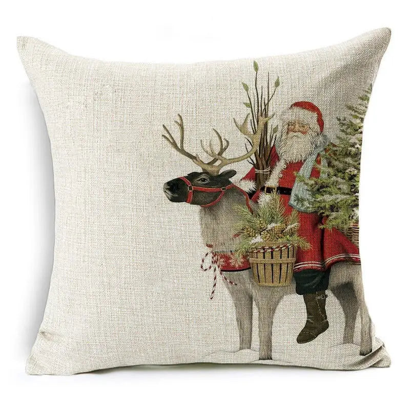 Cushion Christmas Covers | Festive Pattern Design