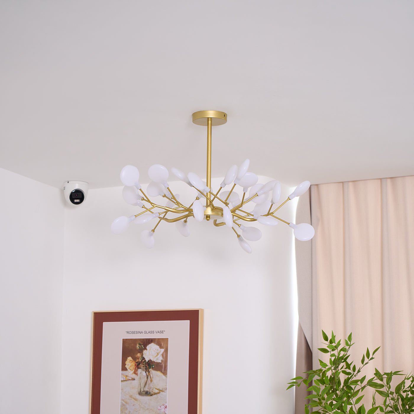 Chandelier Light Fixture | Ceiling Lamp with 30 to 63 Heads