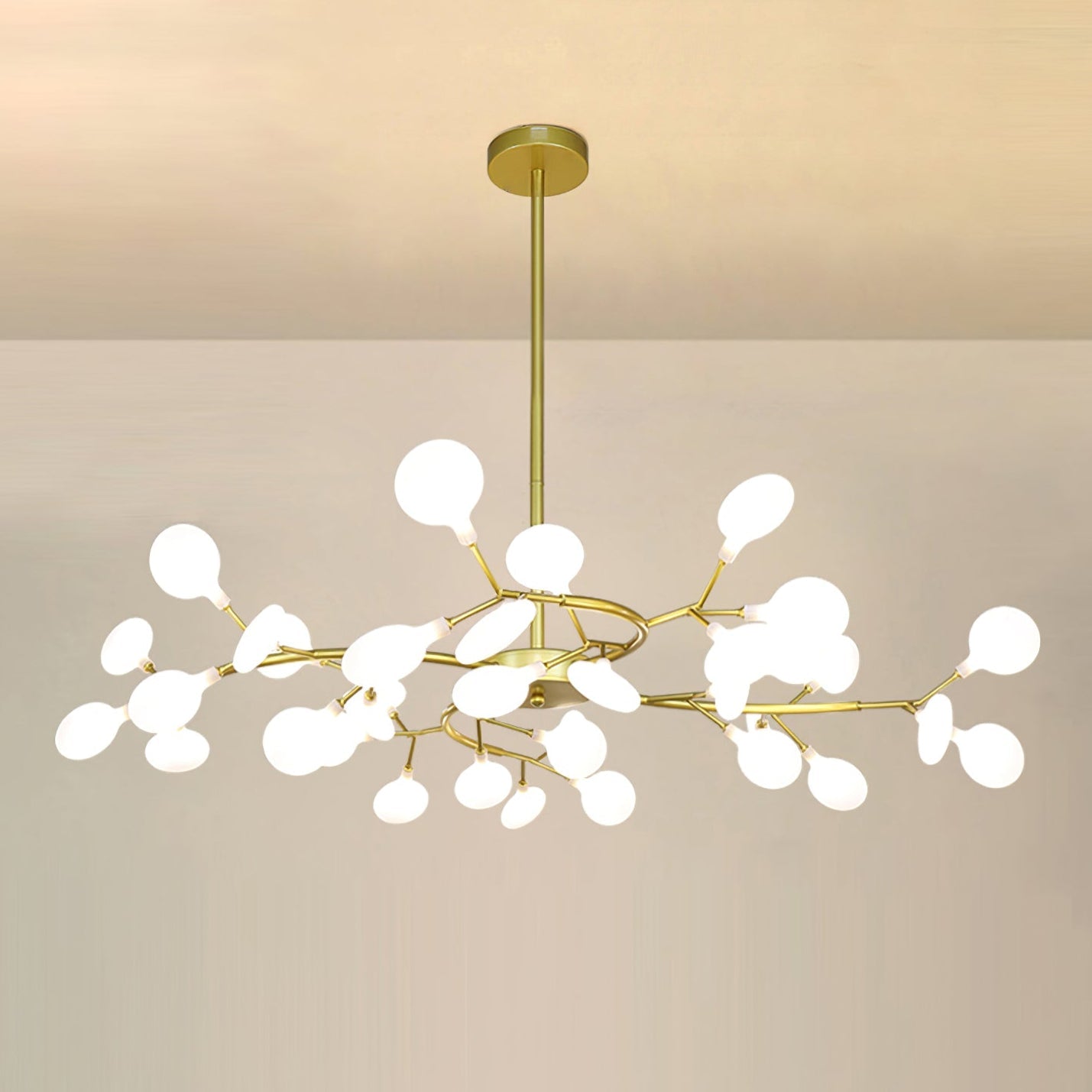 Chandelier Light Fixture | Ceiling Lamp with 30 to 63 Heads
