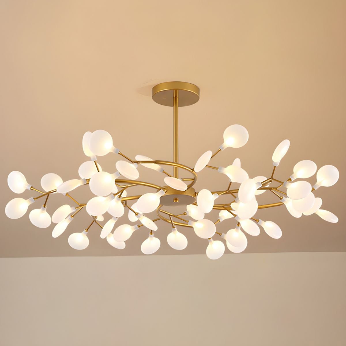 Chandelier Light | Ceiling Lamp with Firefly-Inspired Satellite Design