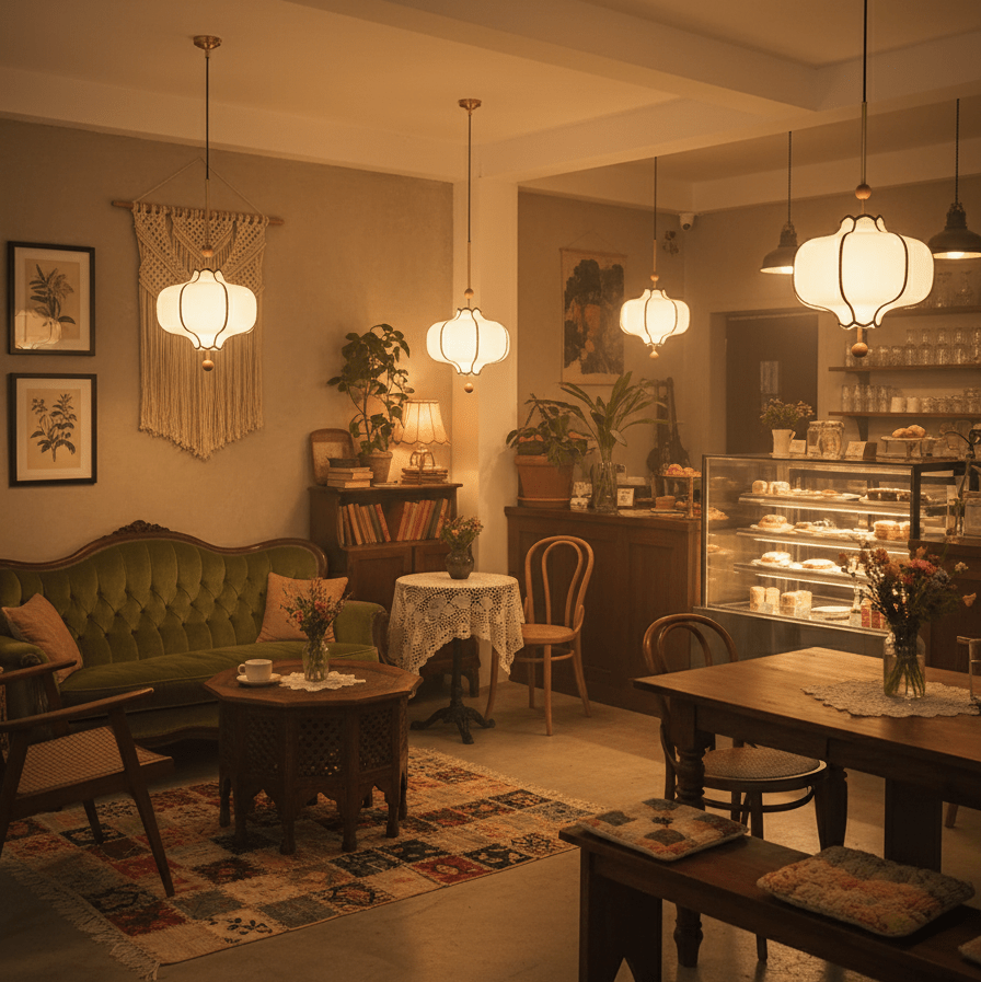 Pendant Light | Traditional Lantern Shape Fixture