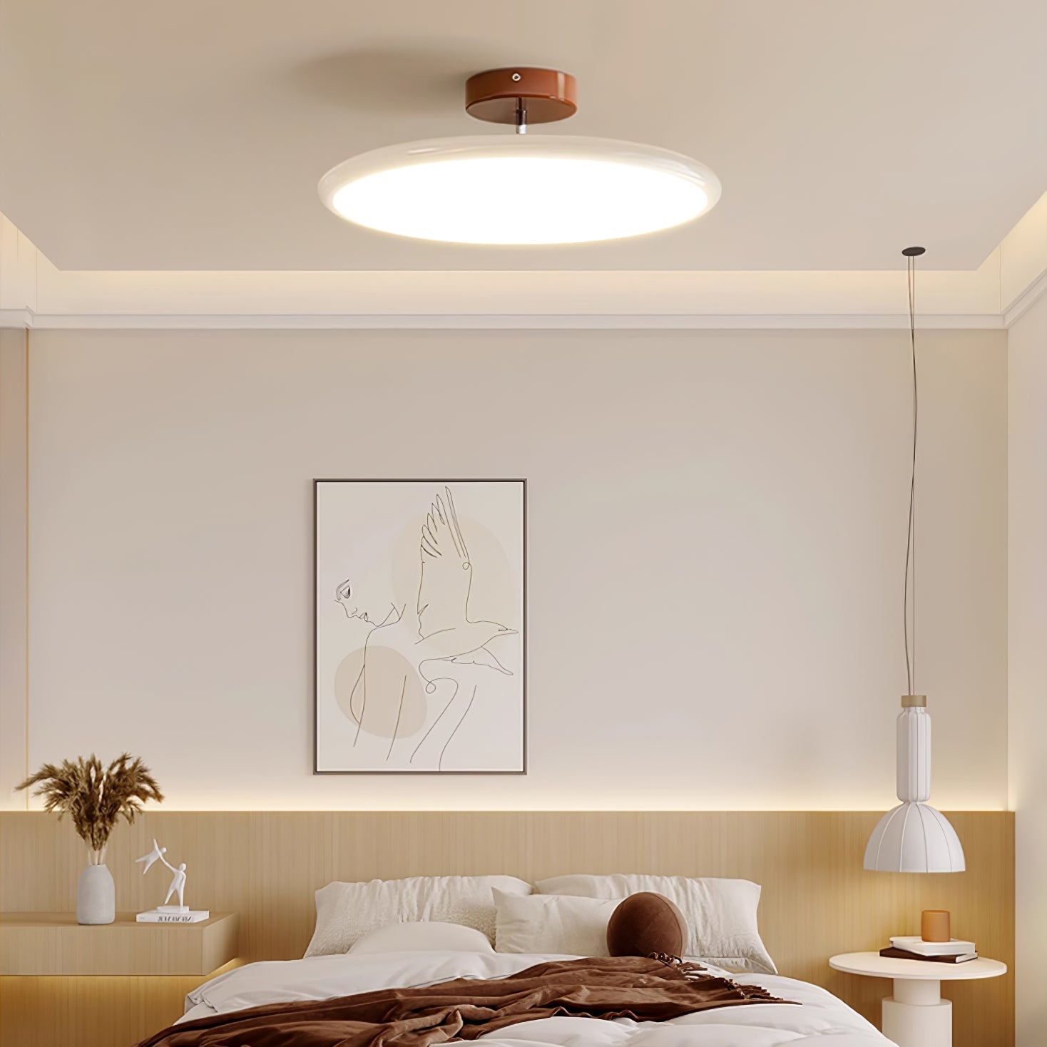 Ceiling Light Slim Profile | Integrated LED Fixture