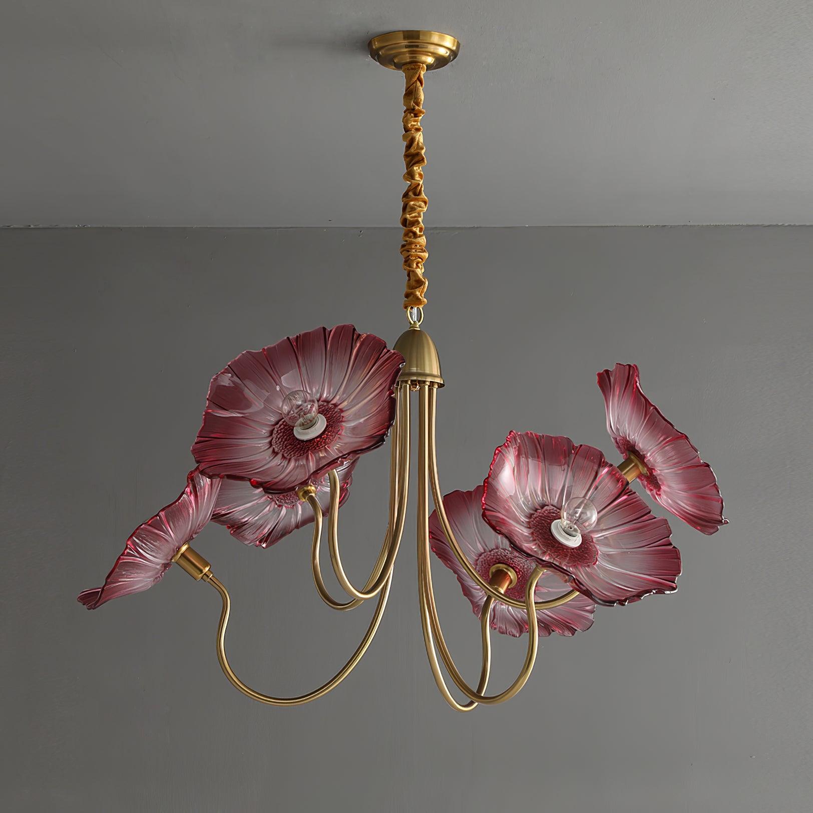 Chandelier Light Fixture | Ceiling Lamp with 3 or 6 Heads