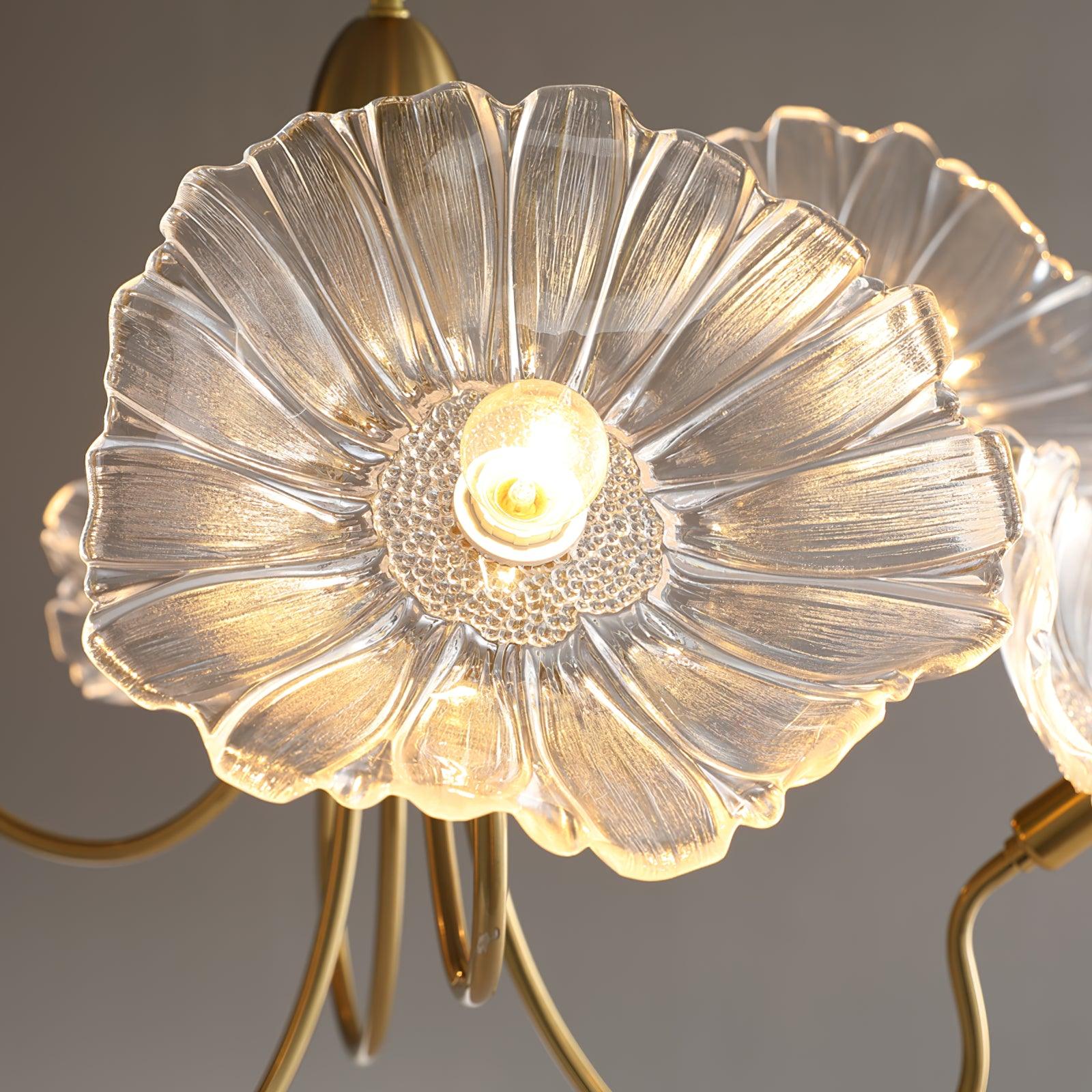 Chandelier Light | Ceiling Lamp with Lutos Flower Design