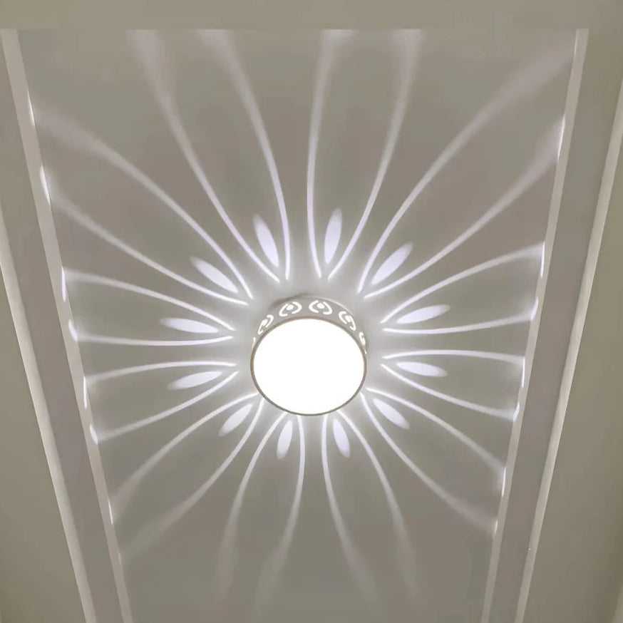 Hallway Modern Ceiling Lights | Sunburst Effect LED Light