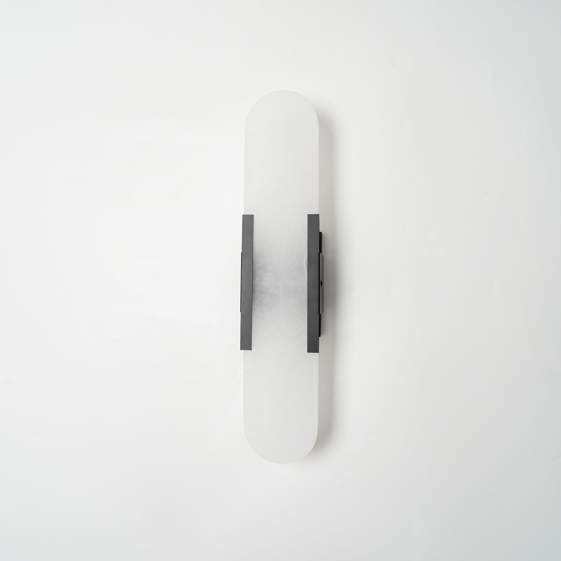 Living Room Wall Light | Elongated Alabaster Design