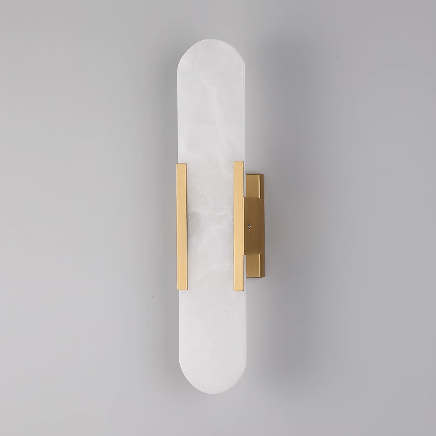 Living Room Wall Light | Elongated Alabaster Design