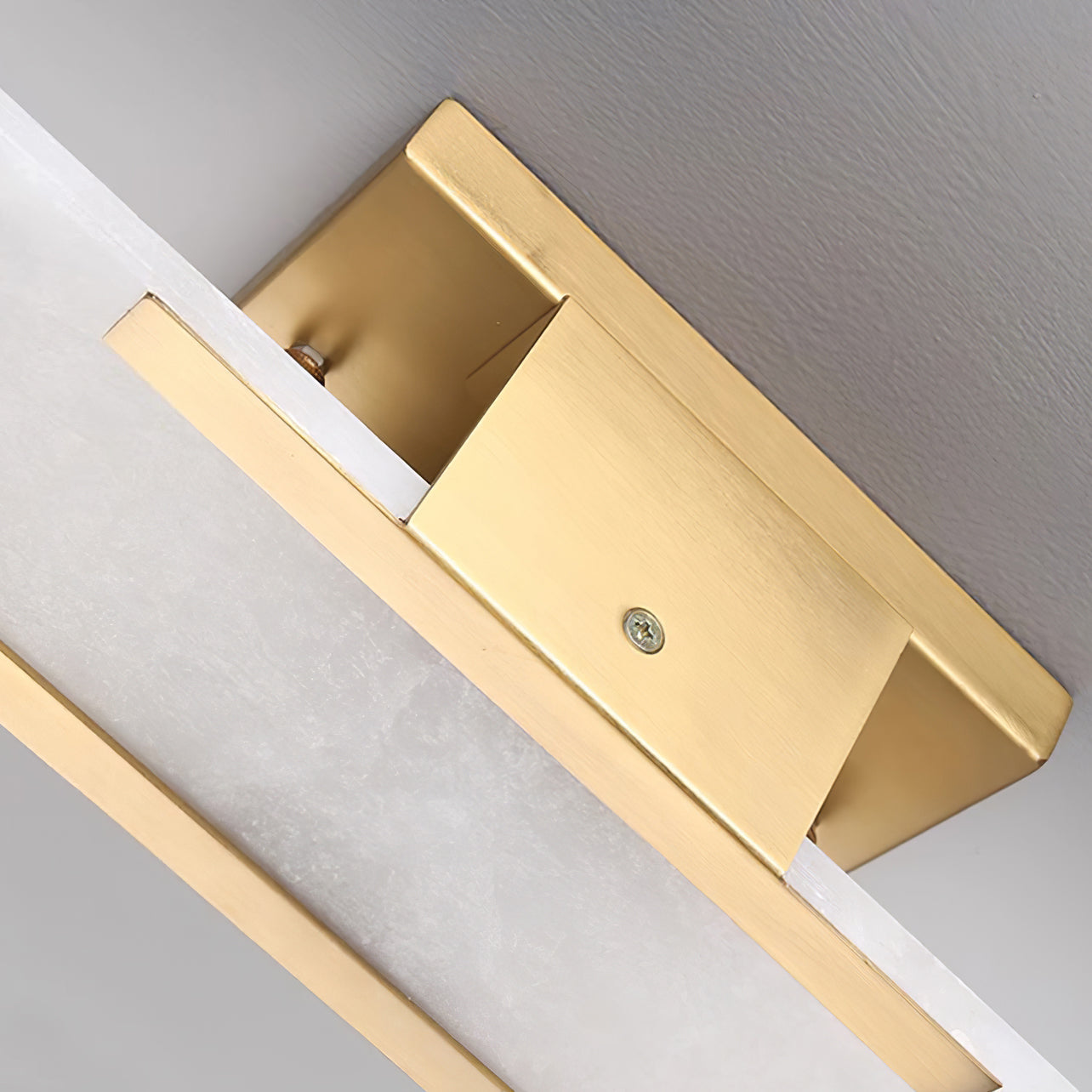 Living Room Wall Light | Elongated Alabaster Design