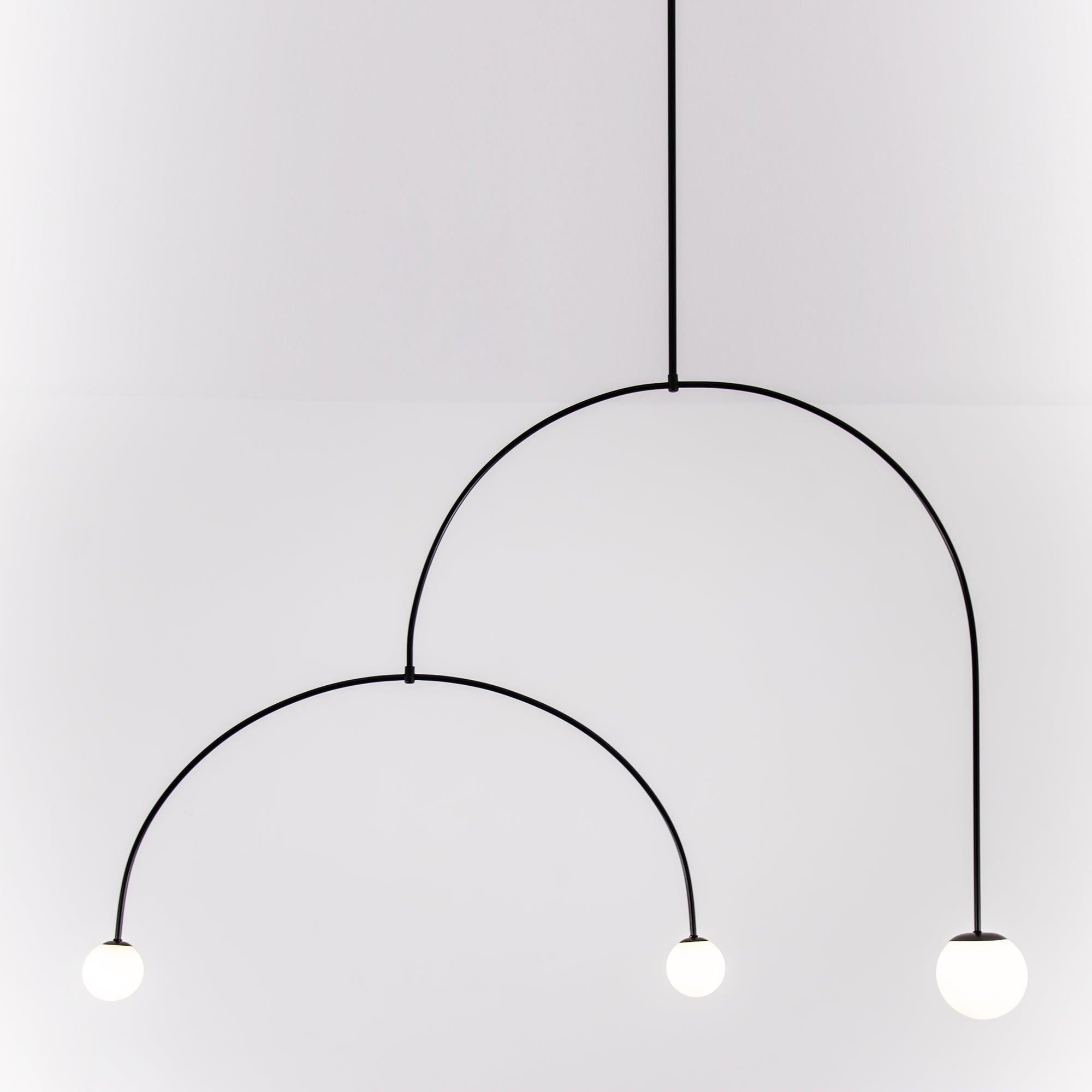 Chandelier Light | Ceiling Lamp with Mobile Arc Design