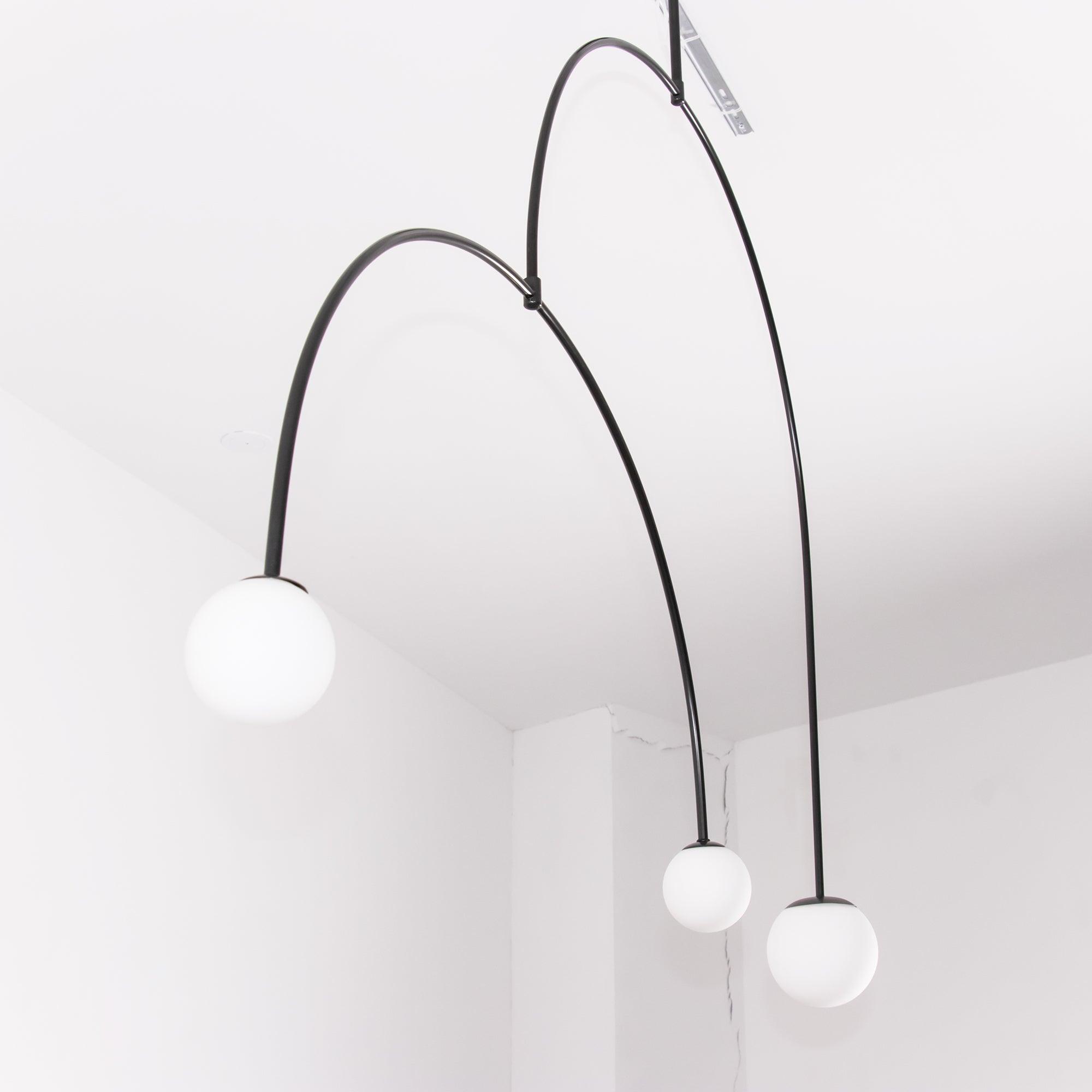 Chandelier Light | Ceiling Lamp with Mobile Arc Design