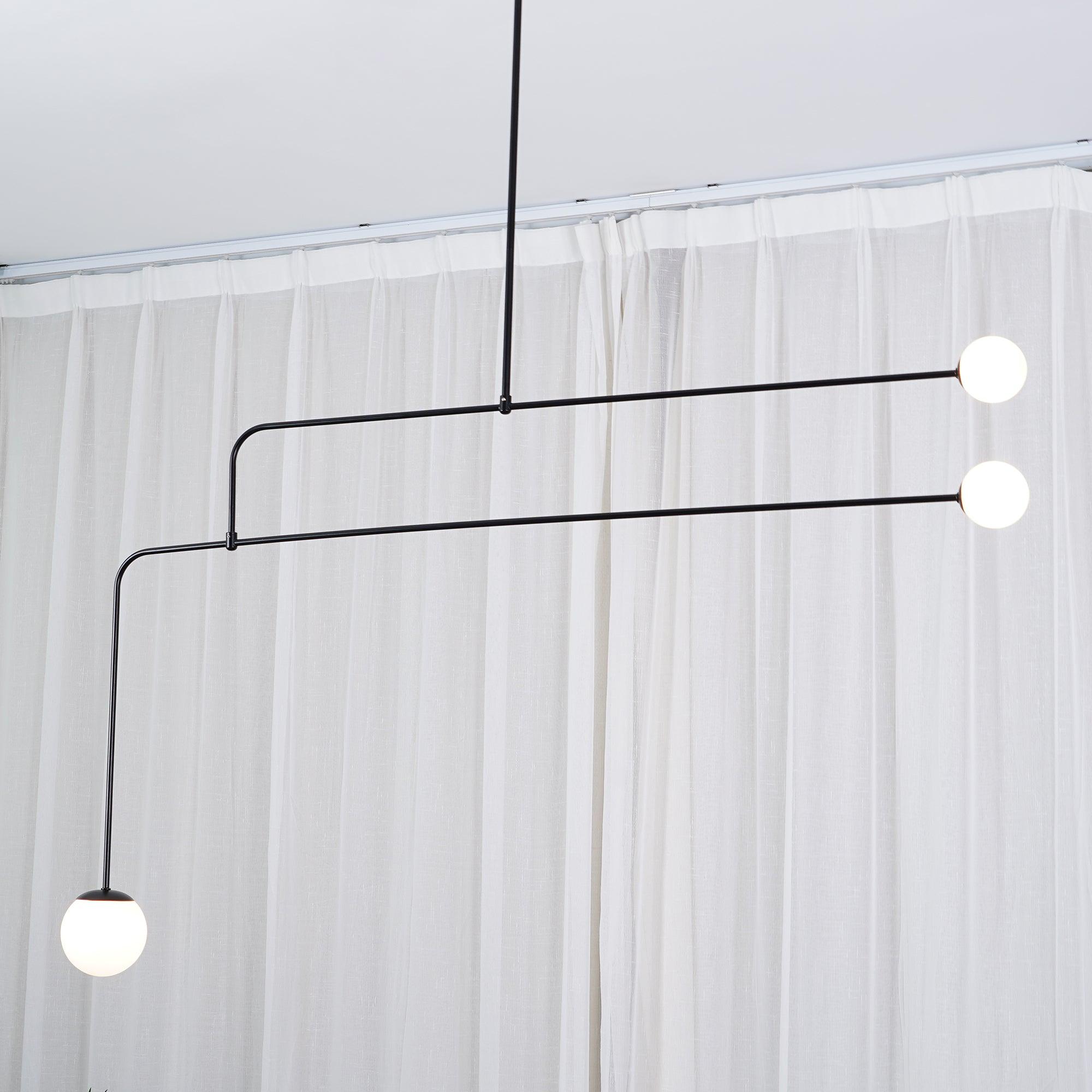 Chandelier Light | Ceiling Lamp with Mobile Arc Design