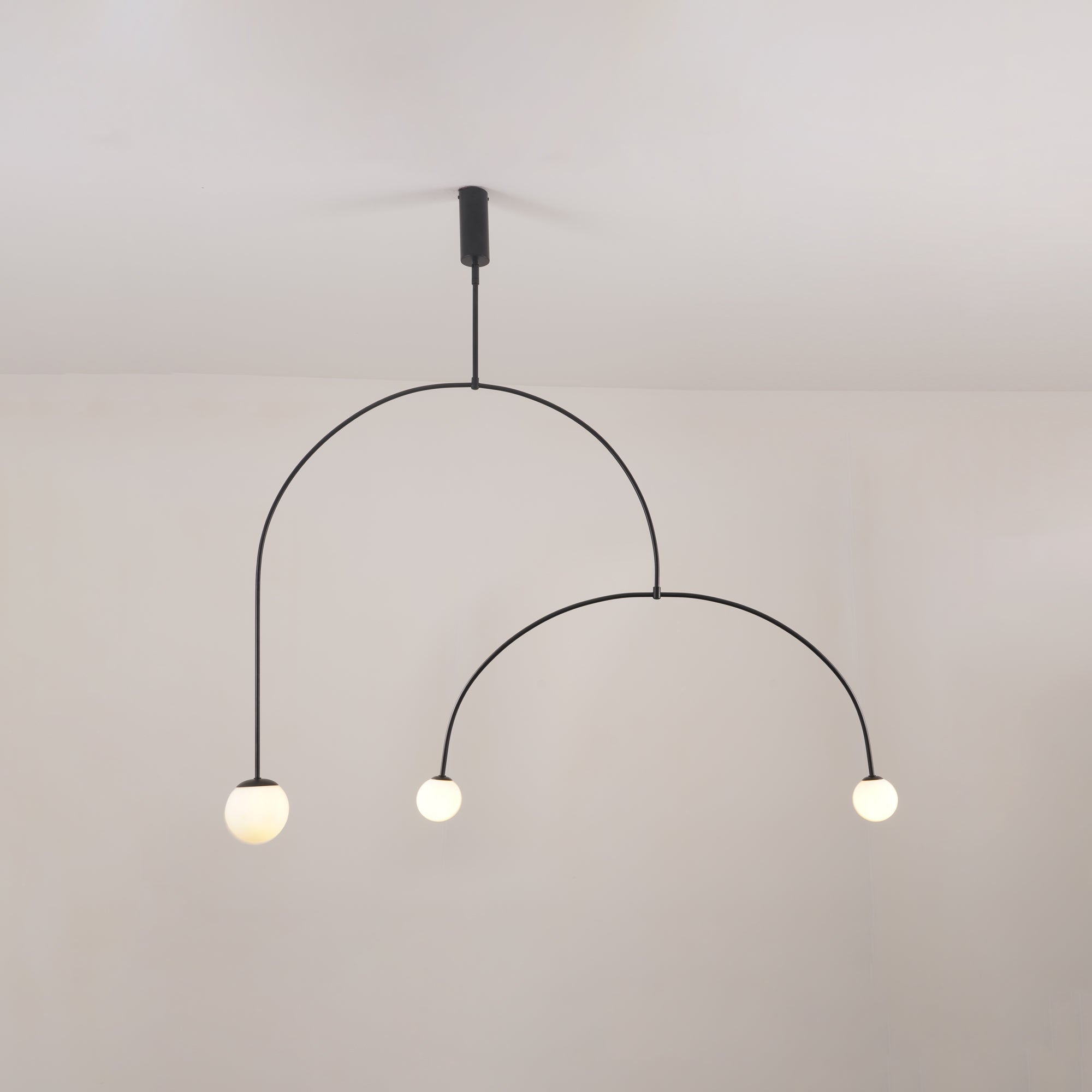 Chandelier Light | Ceiling Lamp with Mobile Arc Design