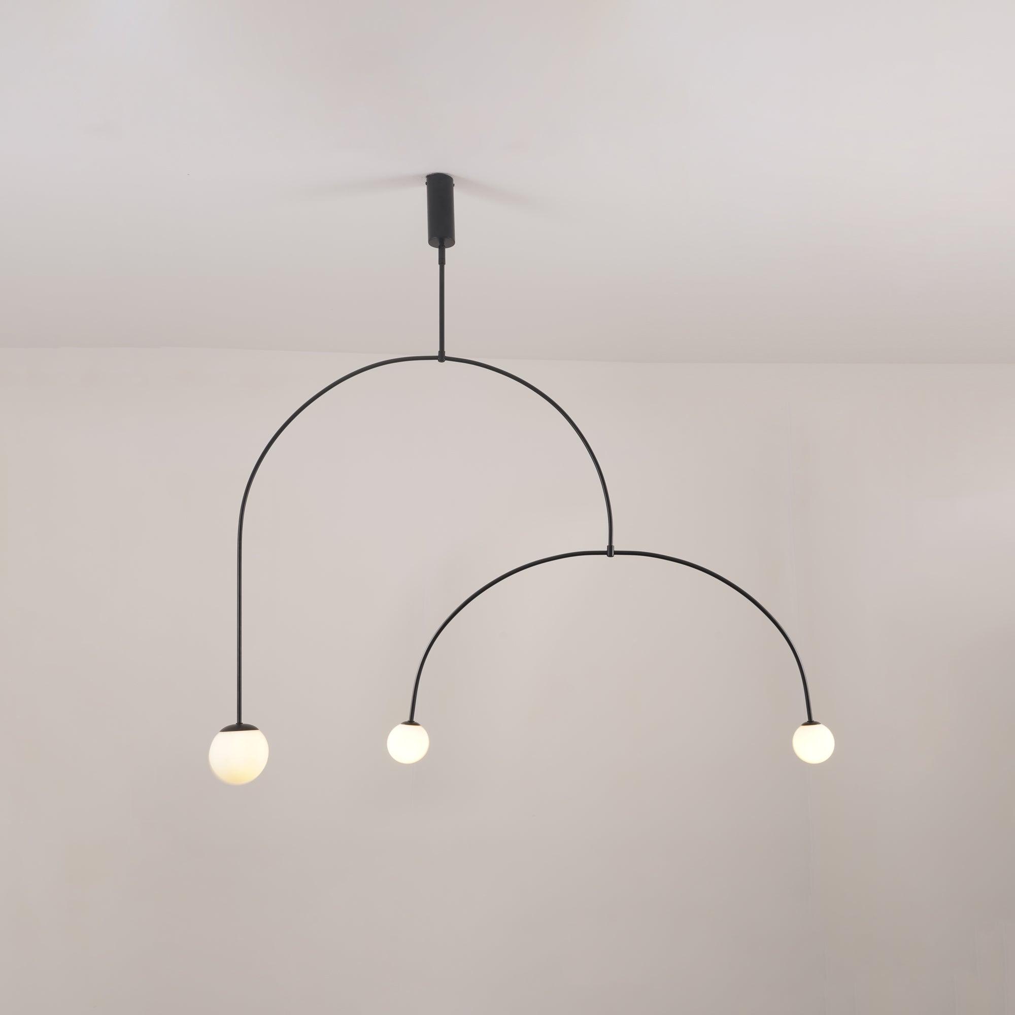 Chandelier Light | Ceiling Lamp with Mobile Arc Design