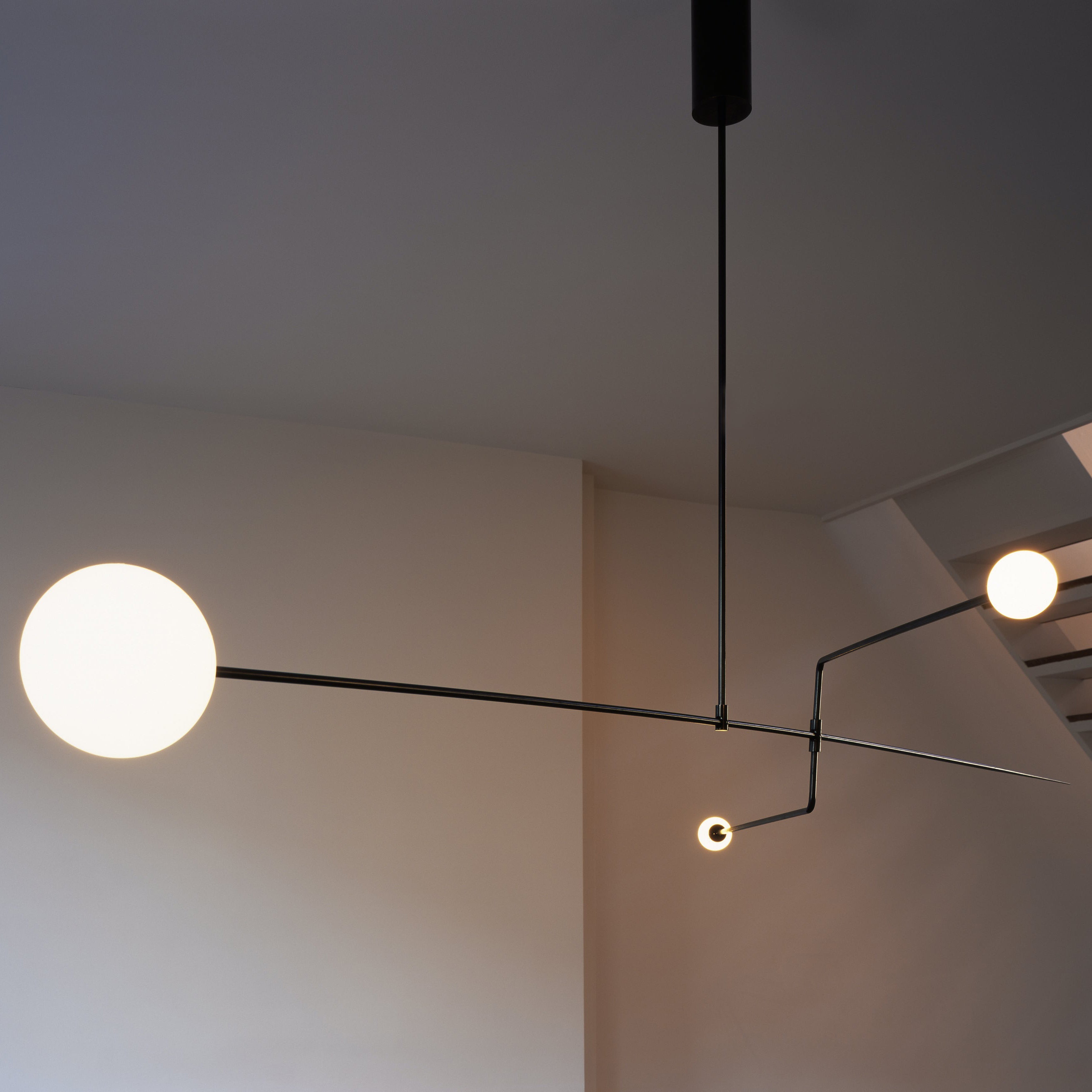 Chandelier Light | Ceiling Lamp with Mobile Arc Design