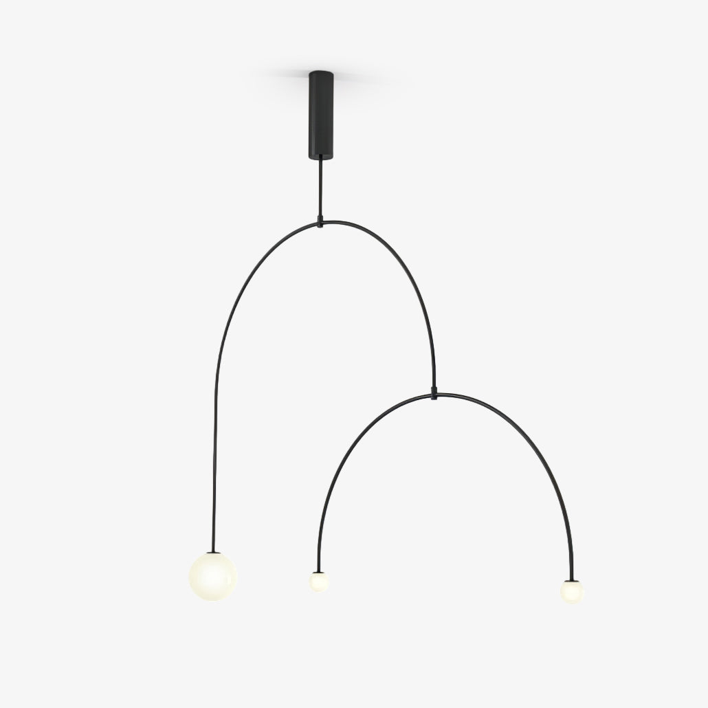 Chandelier Light | Ceiling Lamp with Mobile Arc Design