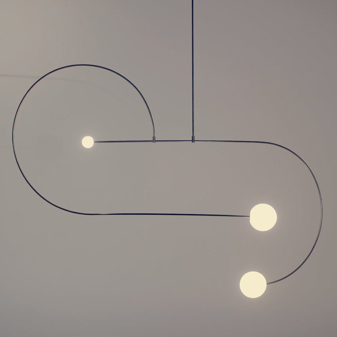 Chandelier Light | Ceiling Lamp with Mobile Arc Design
