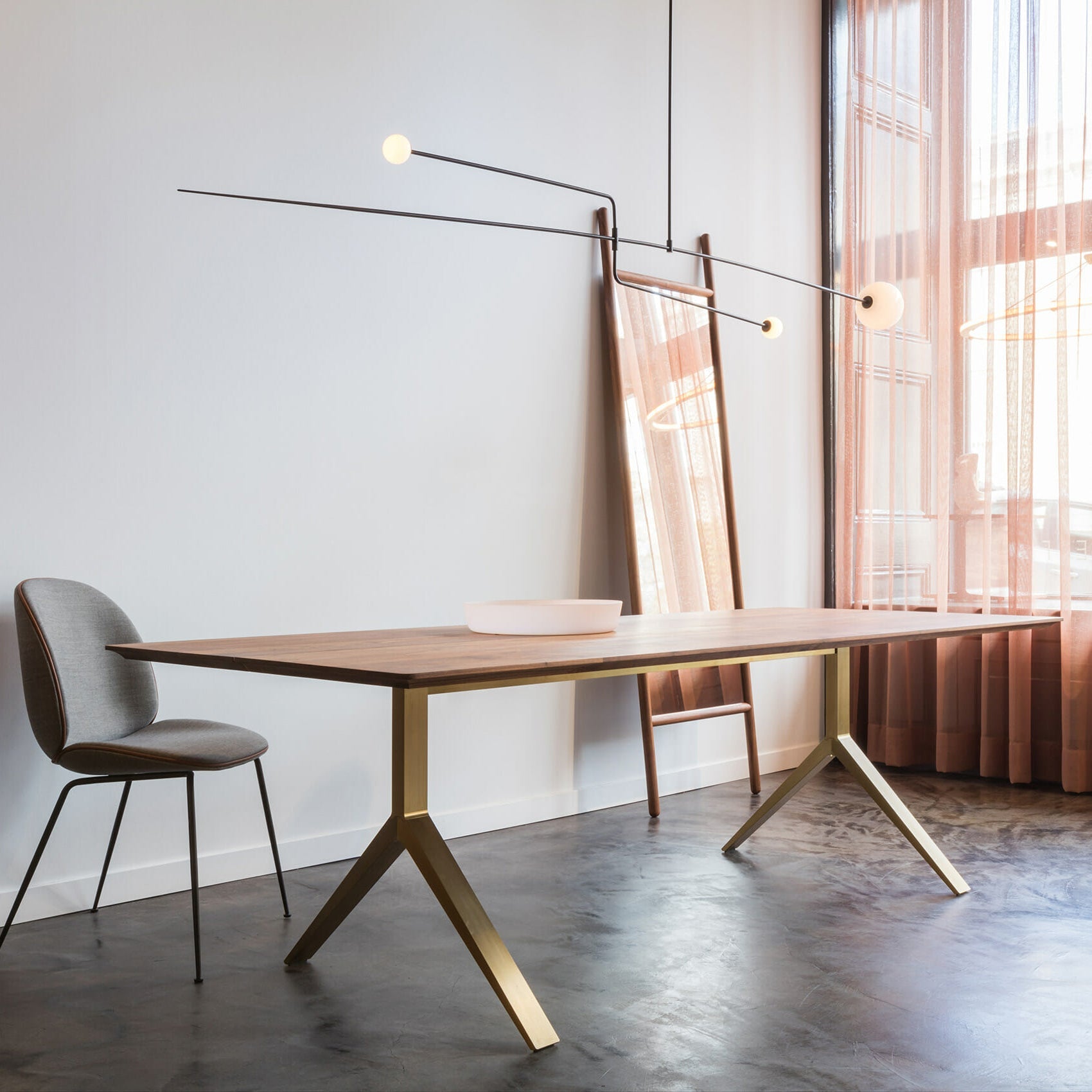 Chandelier Light | Ceiling Lamp with Mobile Arc Design