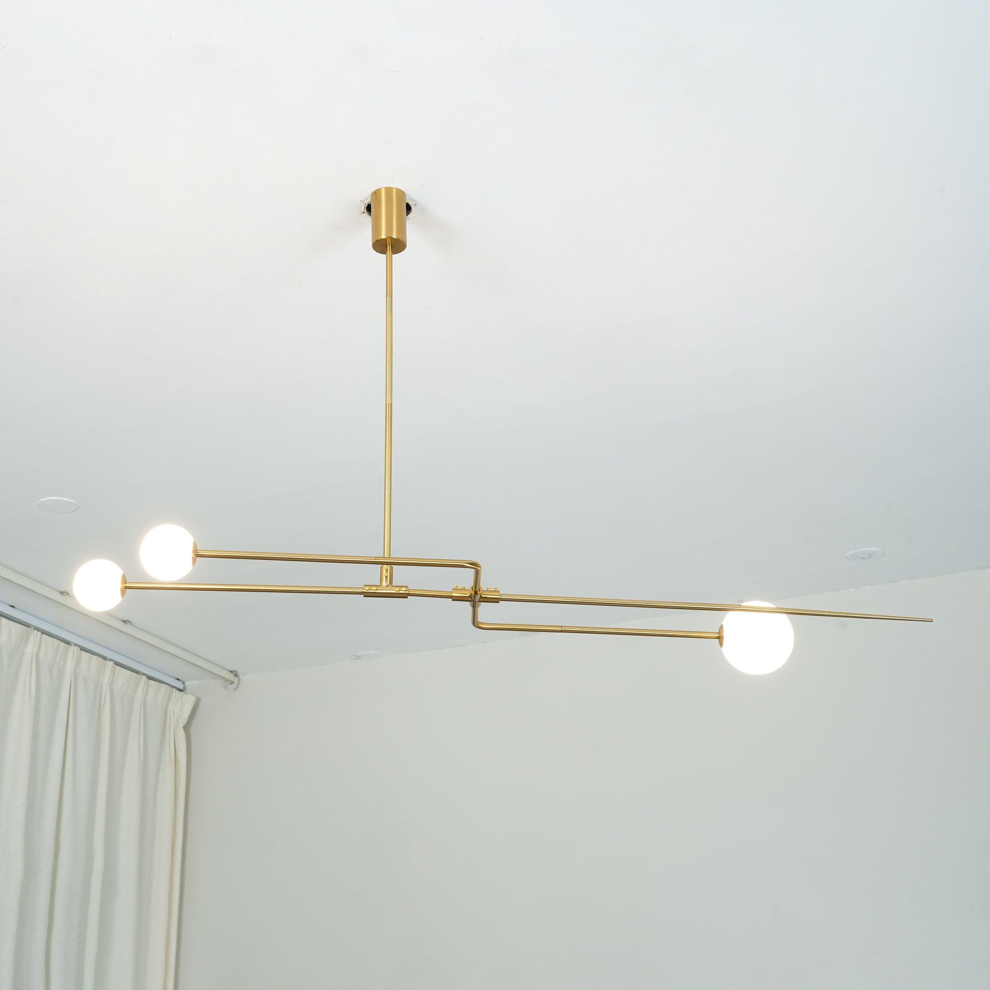 Chandelier Light | Ceiling Lamp with Mobile Arc Design