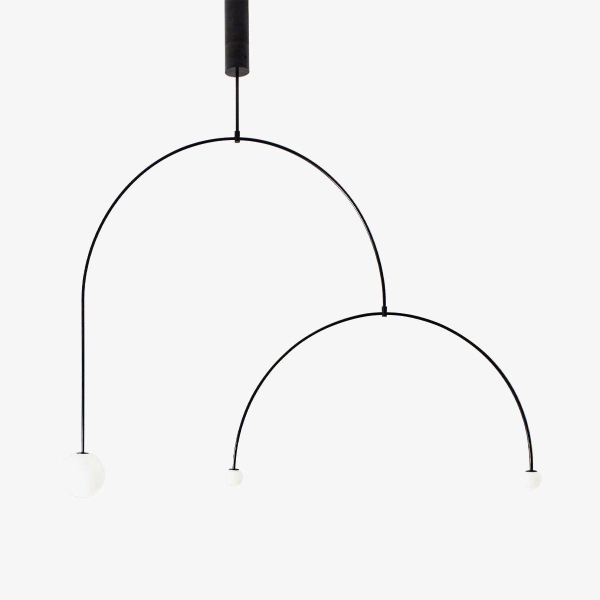 Chandelier Light | Ceiling Lamp with Mobile Arc Design