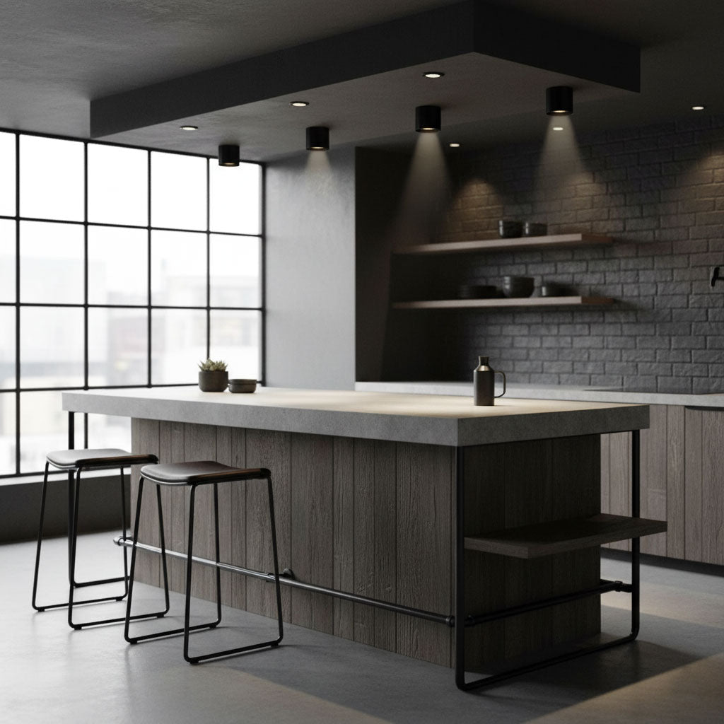 Ceiling Light | Cylinder Surface Fixture