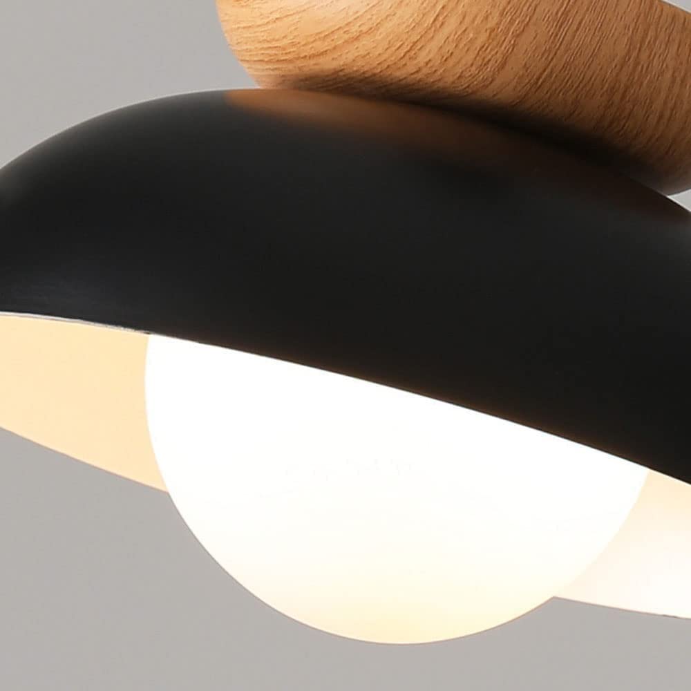 Ceiling Light | Minimalist Nordic Style Dome Semi-Flush Fixture