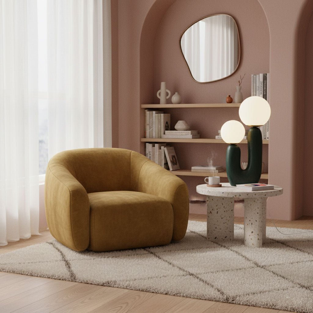 Table Lamp | Double Globe Table Light