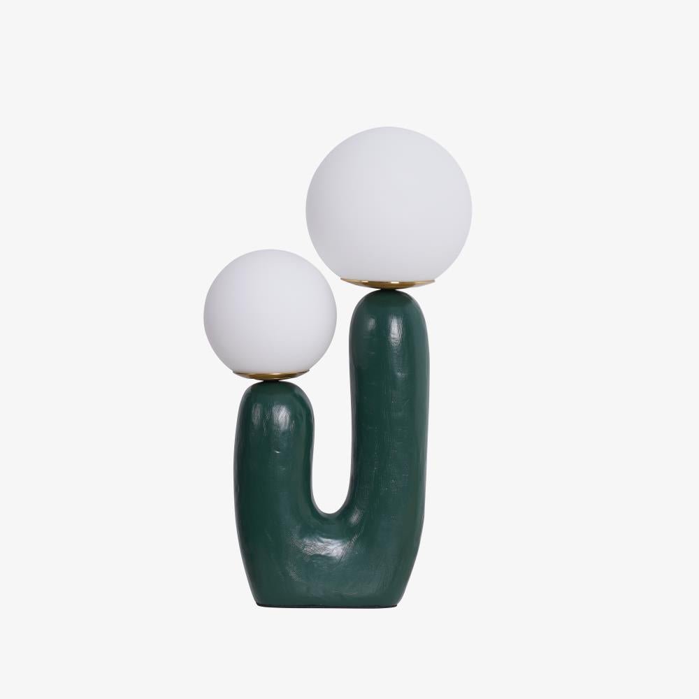 Table Lamp | Double Globe Table Light