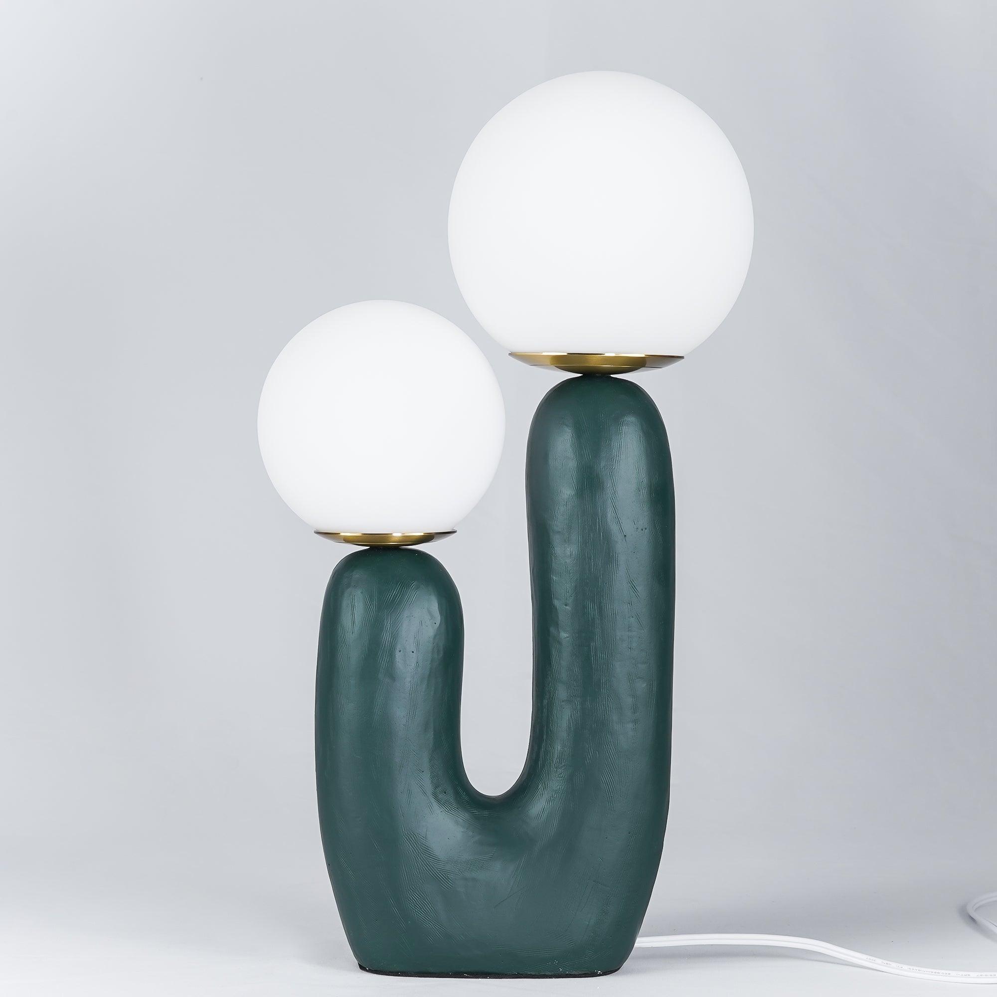 Table Lamp | Double Globe Table Light