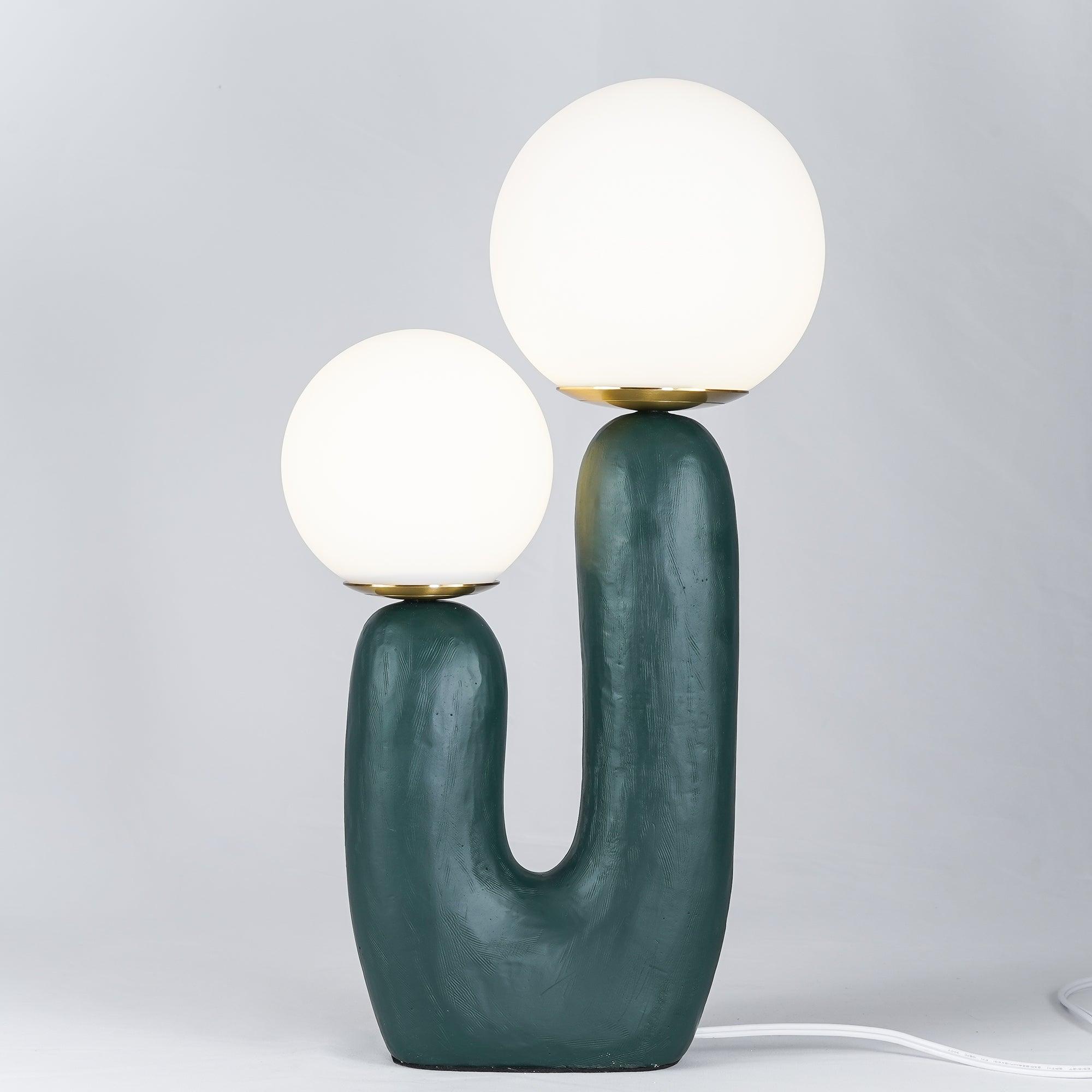 Table Lamp | Double Globe Table Light