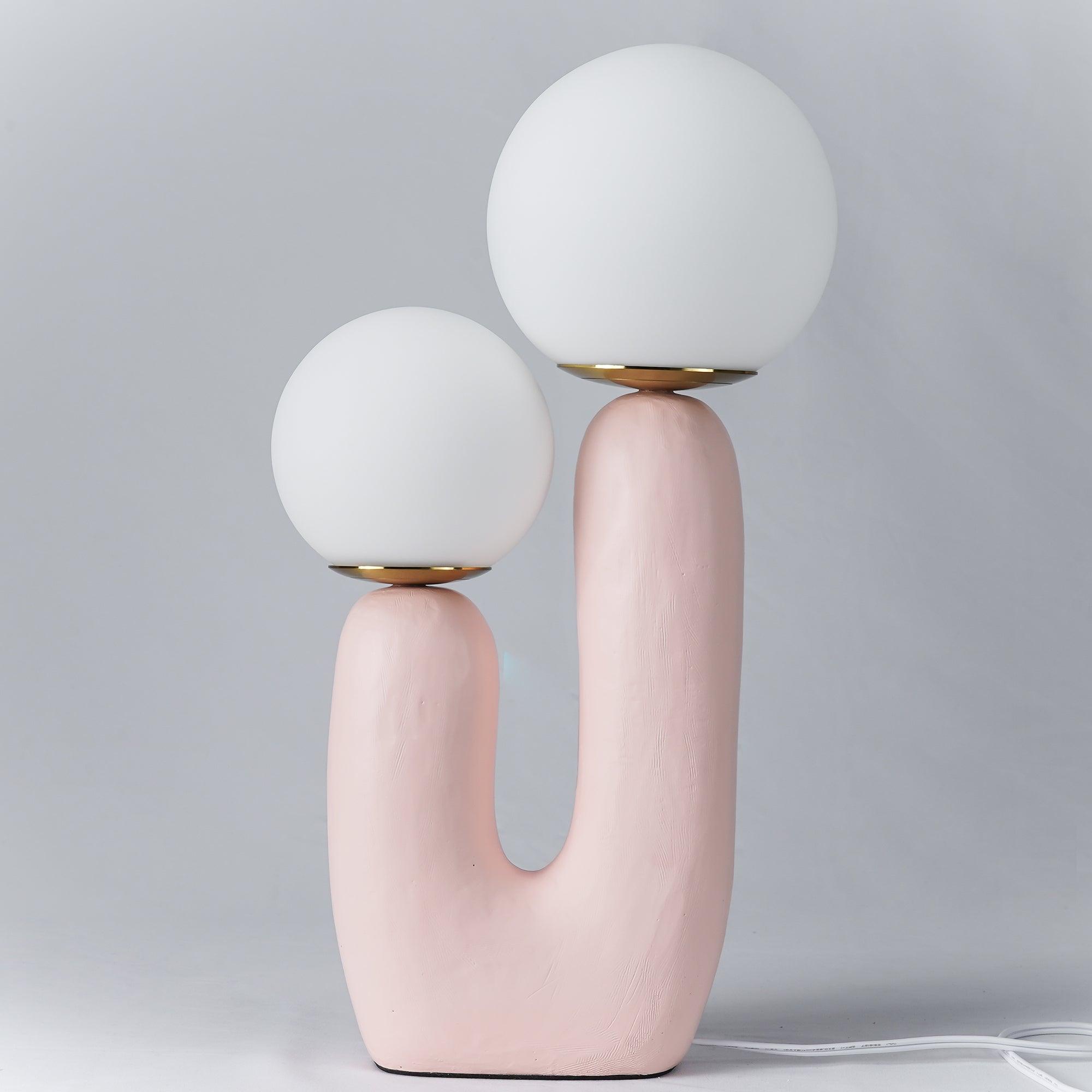 Table Lamp | Double Globe Table Light