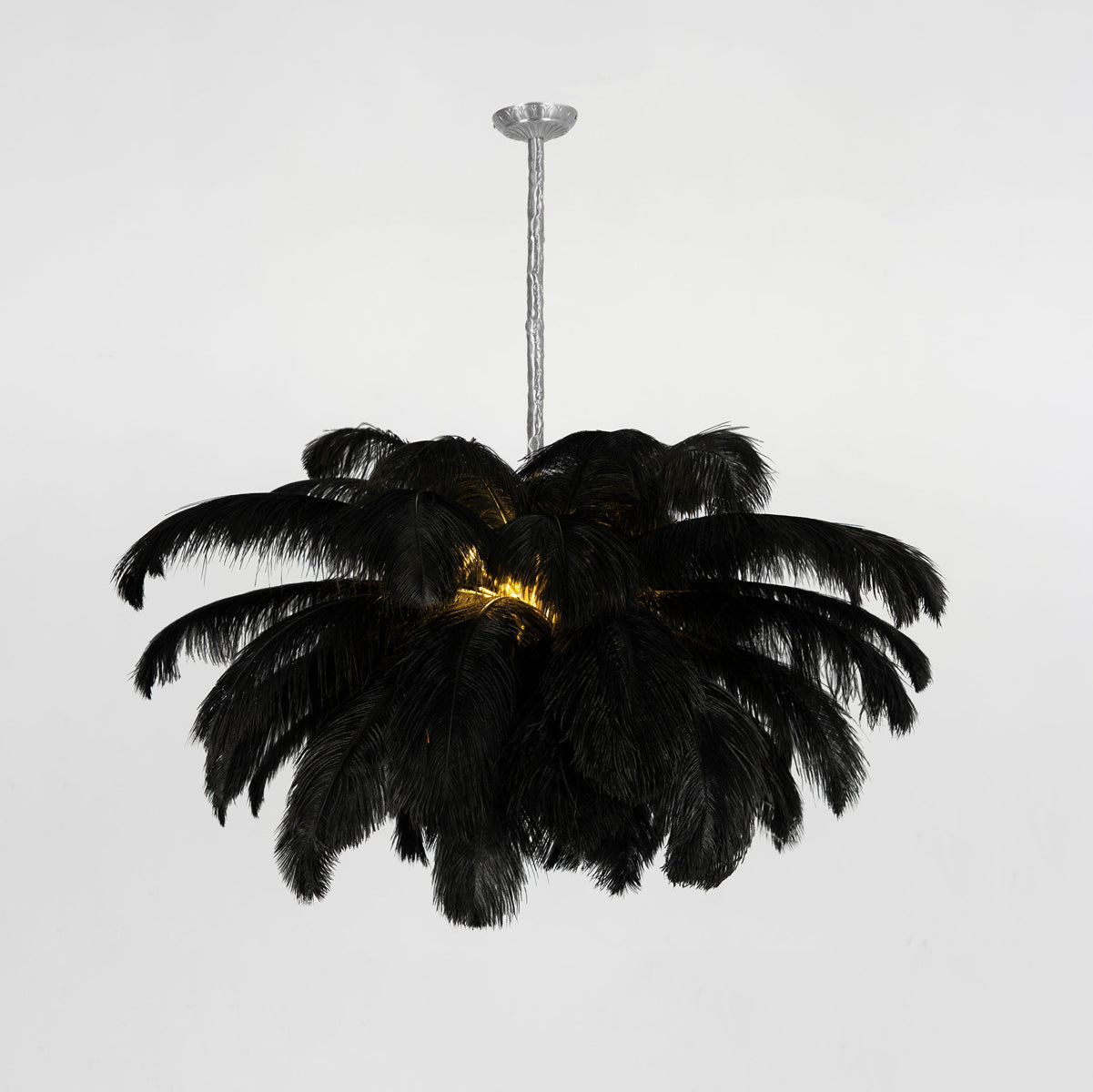Feather Design Chandelier | Cloud-Shape Hanging Light