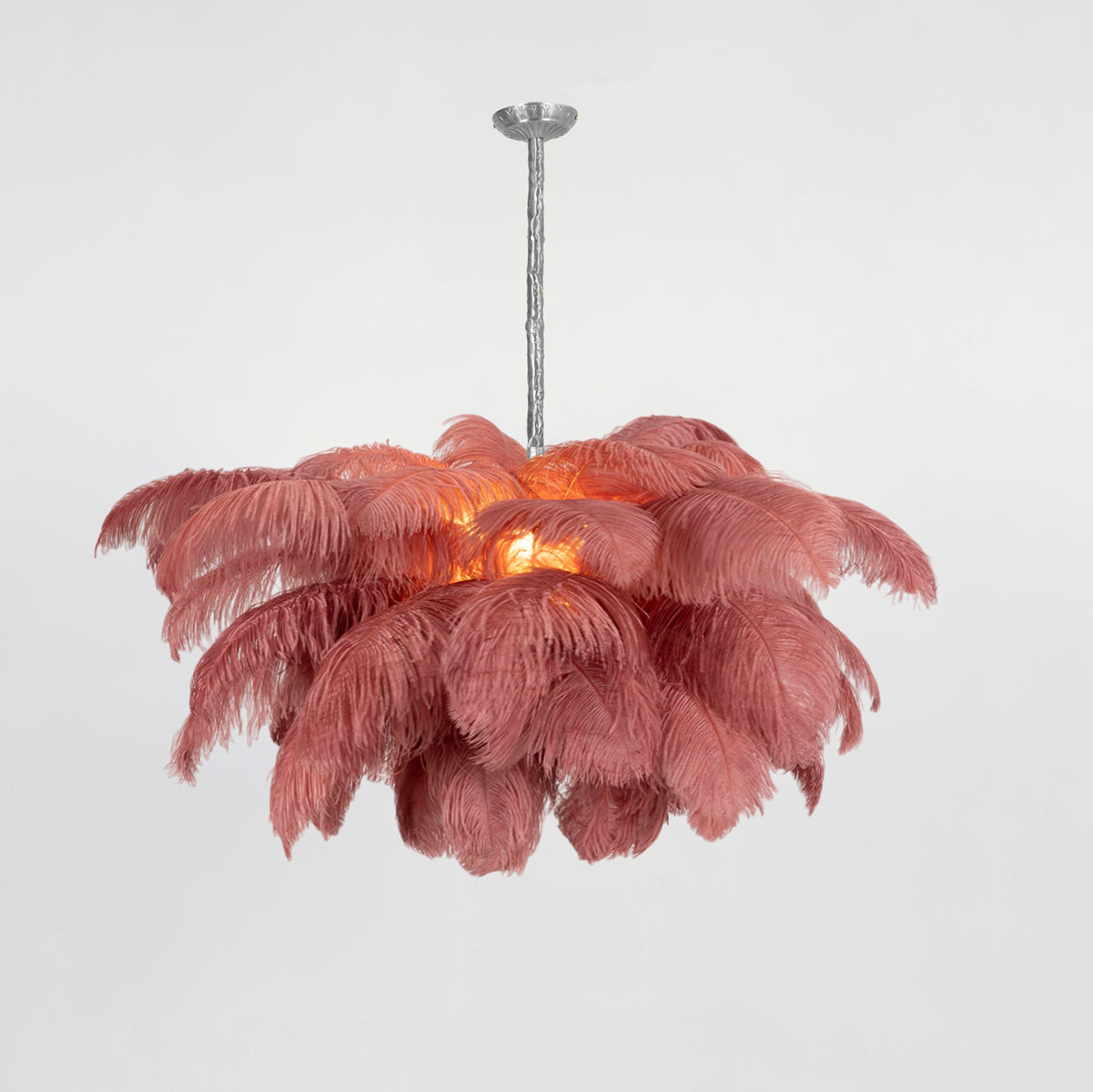 Feather Design Chandelier | Cloud-Shape Hanging Light