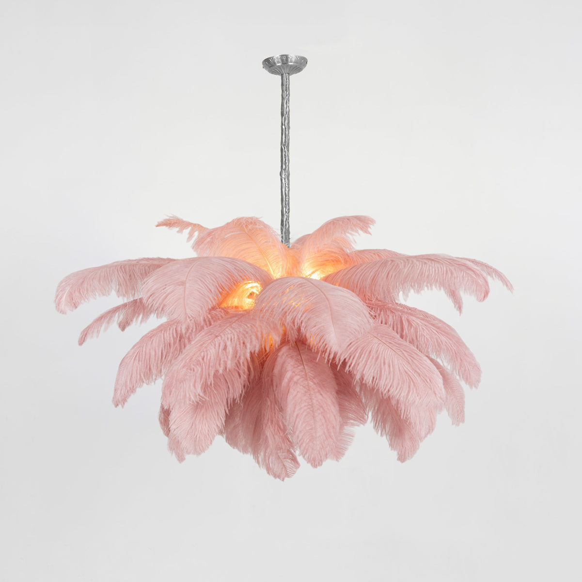 Feather Design Chandelier | Cloud-Shape Hanging Light
