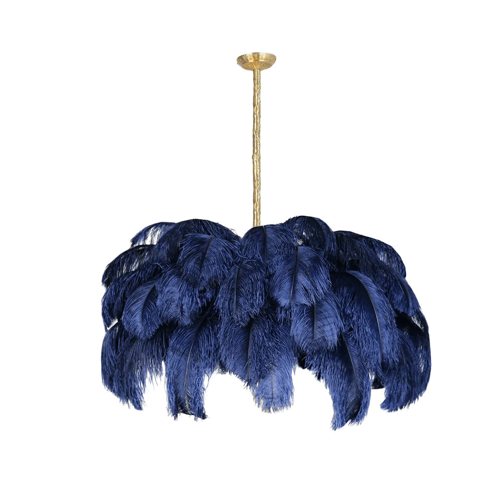 Feather Design Chandelier | Cloud-Shape Hanging Light