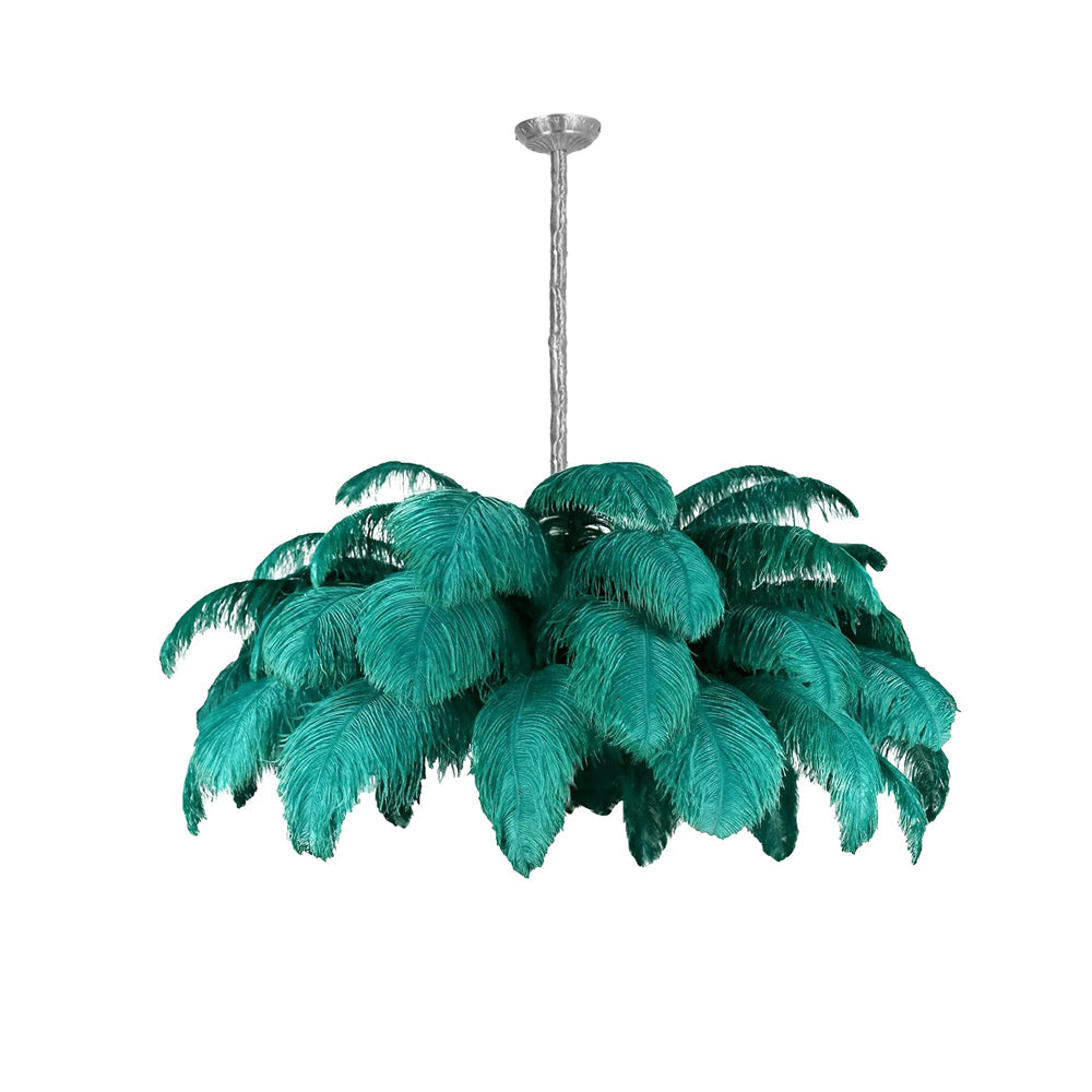 Feather Design Chandelier | Cloud-Shape Hanging Light