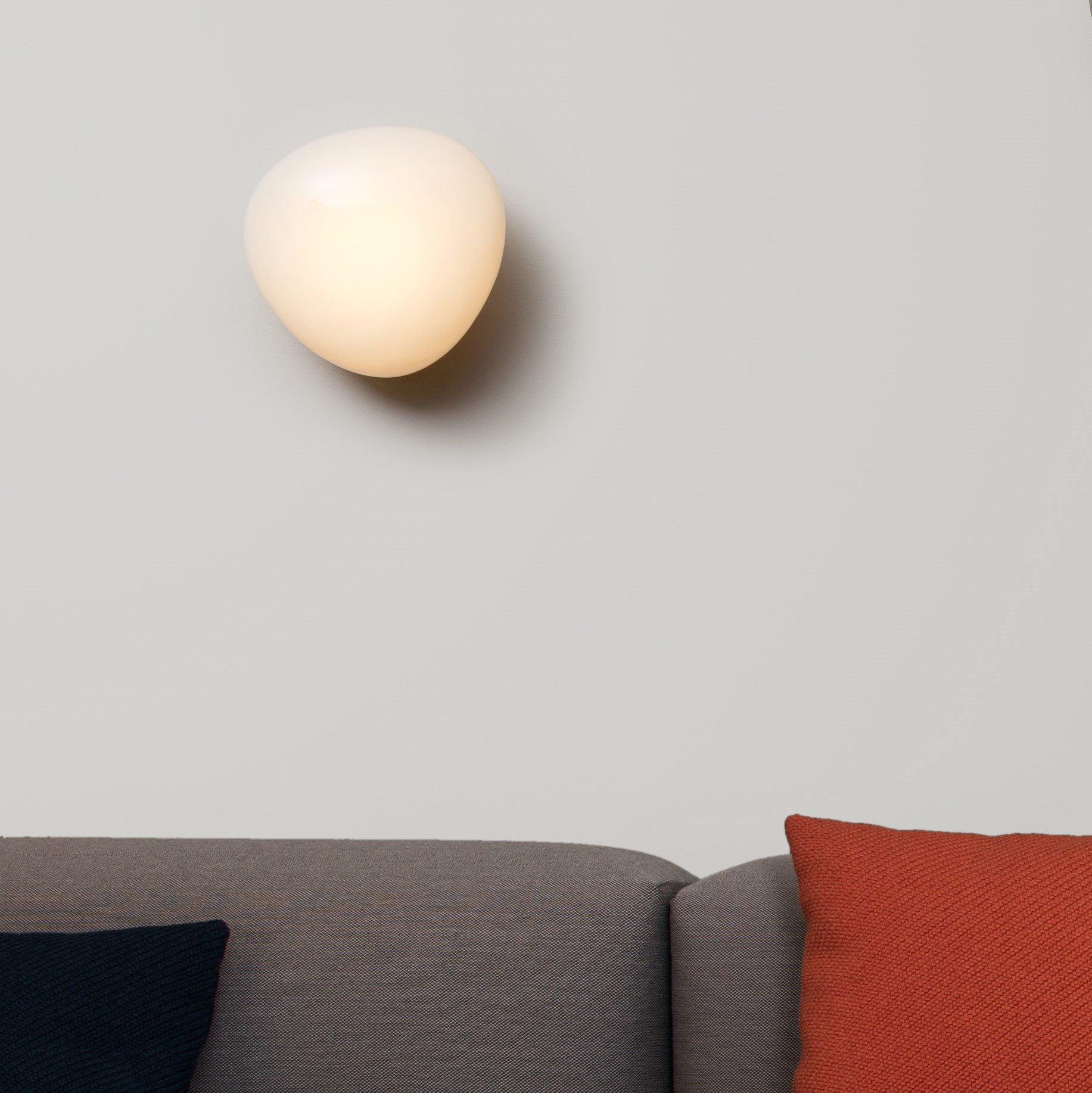Wall Light Oval | LED Glass Fixture