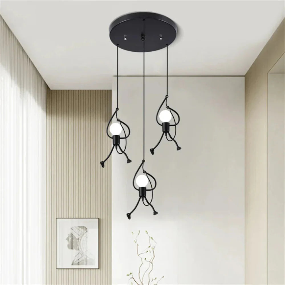 Pendant Light | Retro Character Creative Fixture