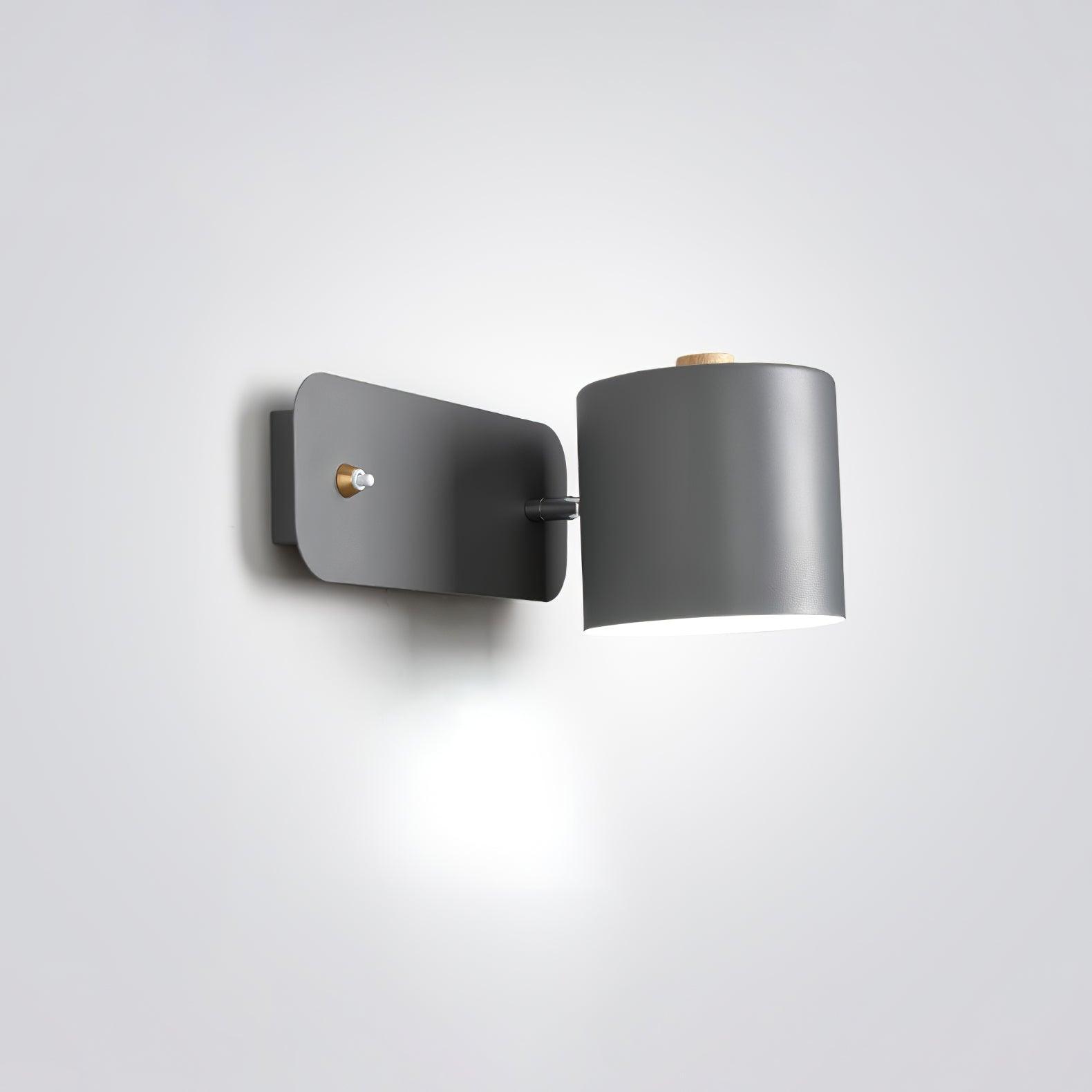 Wall Light Adjustable | Cylindrical Shade Fixture
